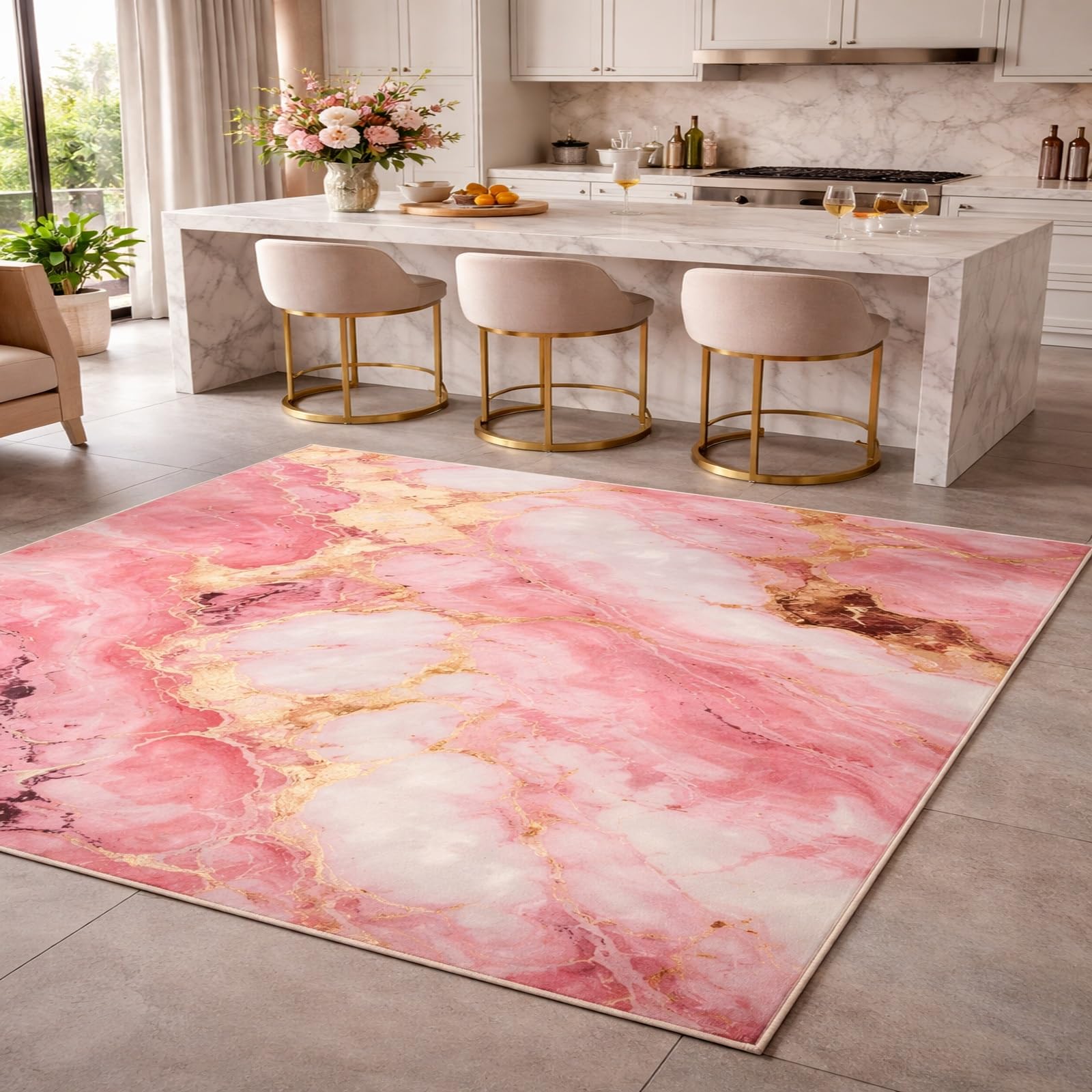 Grand tapis de salon 200x300 pour réchauffer un sol froid