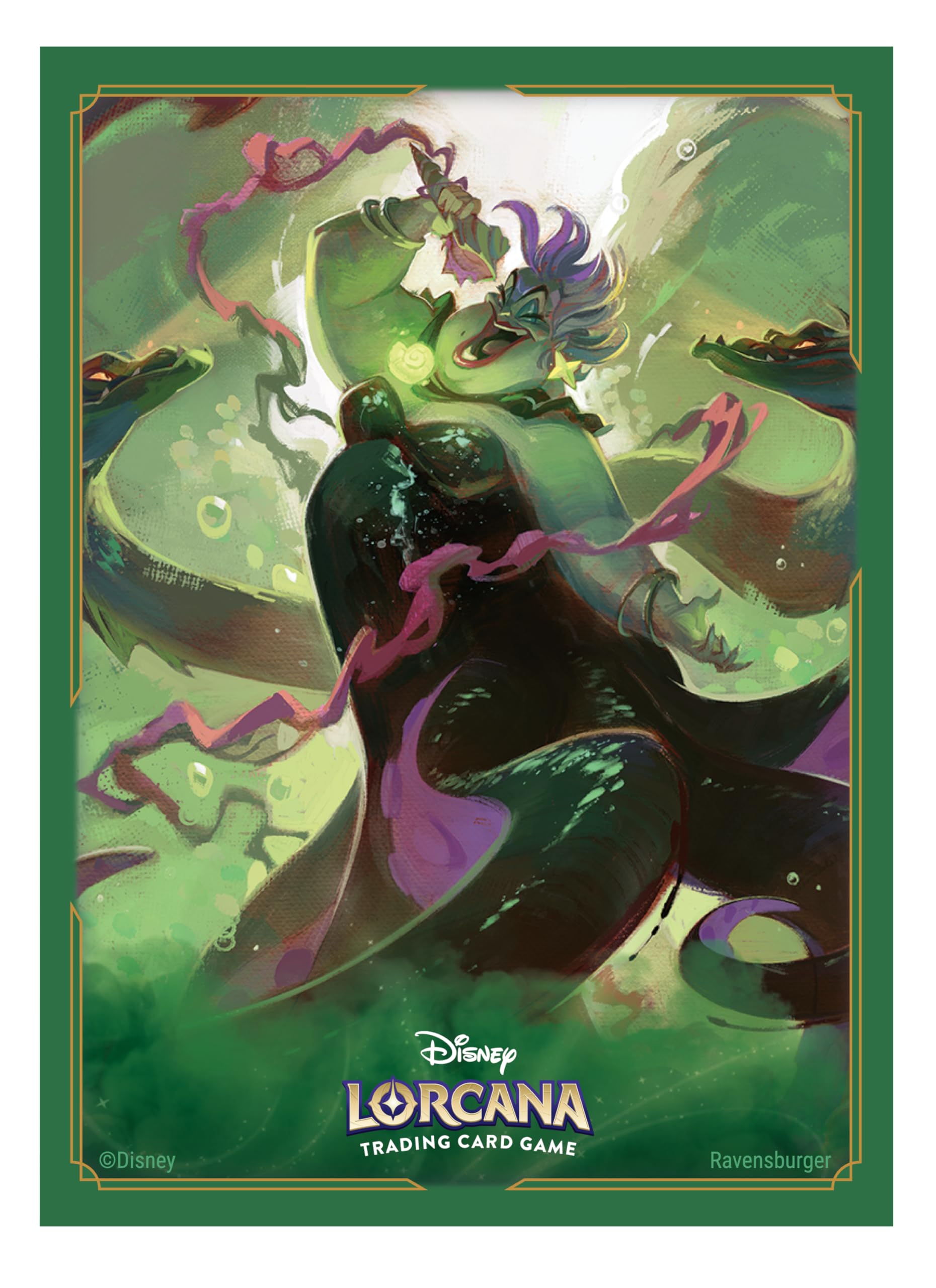Ravensburger Disney Lorcana Trading Card Game Adults and Kids Age 8 Years Up - 65 Ursula Card Sleeves - Set 7 Archazia's Island - Image 2