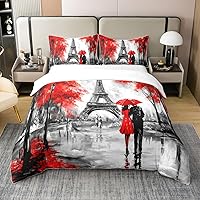 Vista 28 de Juego de ropa de cama de 100 % algodón pastel arcoíris con rayas abstractas onduladas, funda de edredón brillante, turquesa, azul, rosa, morado