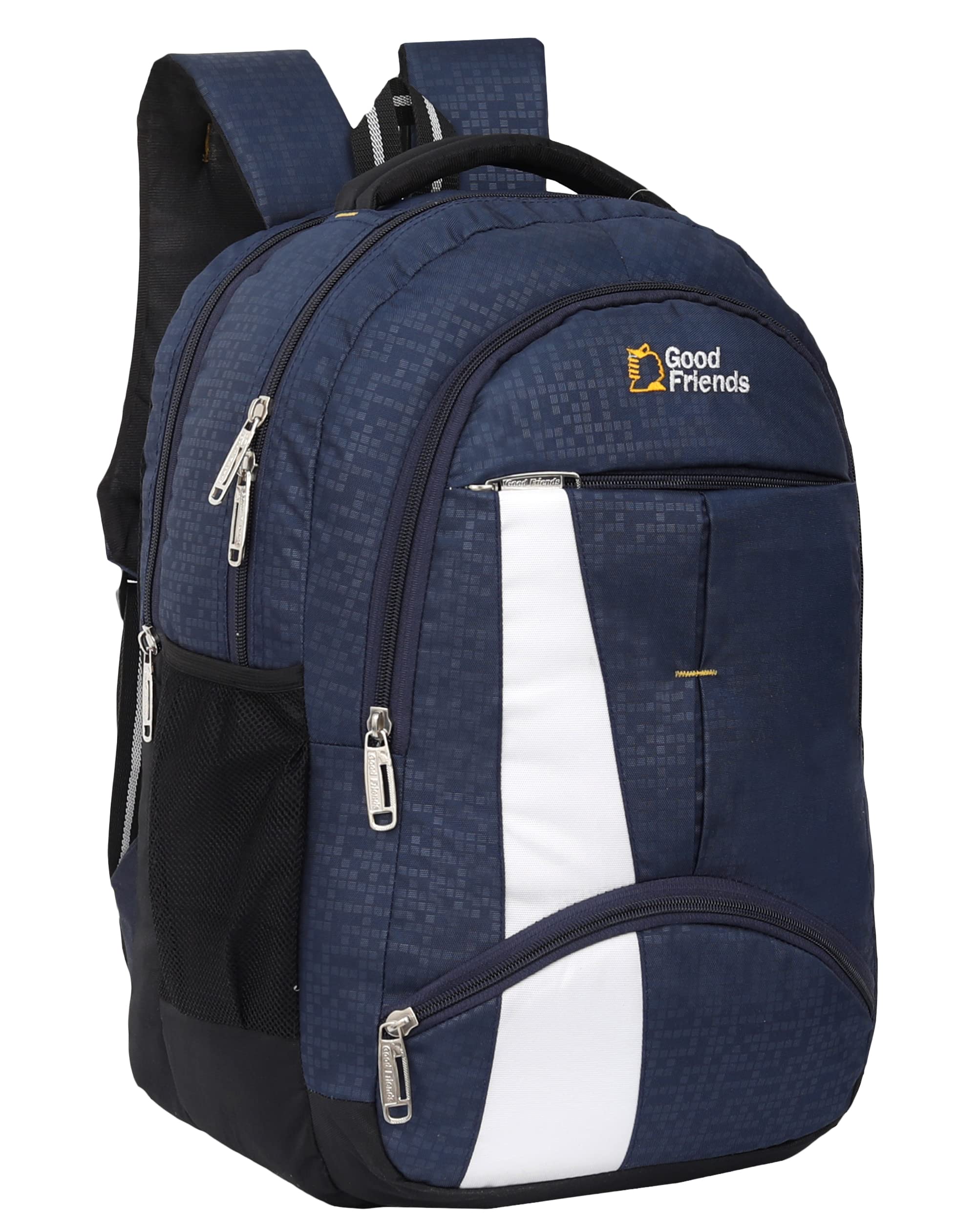 Good Friends Lightweight Laptop Backpack Outdoor Backpack fits 15.6 inch Multifunctional with Padded Shoulder Straps Laptop Bag for Men and Women Navy Blue (B0BSCS9DS2) Amazon Price History, Amazon Price Tracker