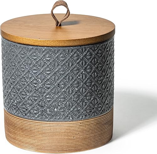 Miniatura 20 de Botes de cerámica para café Contenedores de cocina para almacenamiento de alimentos para especias, azúcar, bolsas de té, botes apilables de estilo