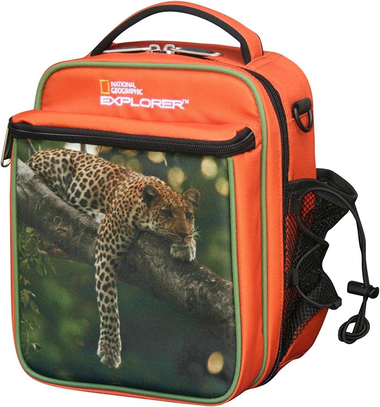 National Geographic Boy's Lunch Tote-Leopard, One Size