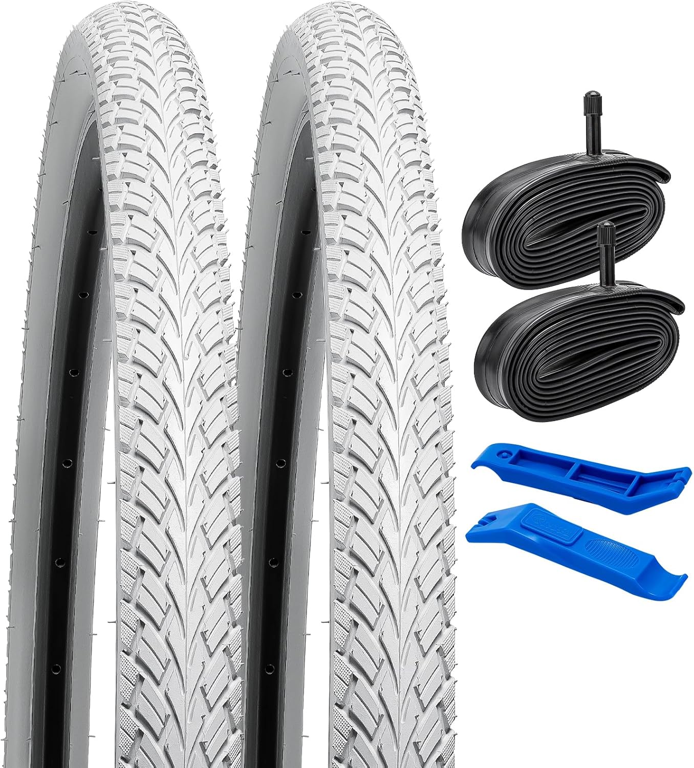 YUNSCM 2-PCS 26" Bike Tires 26 X 2.10 And 26