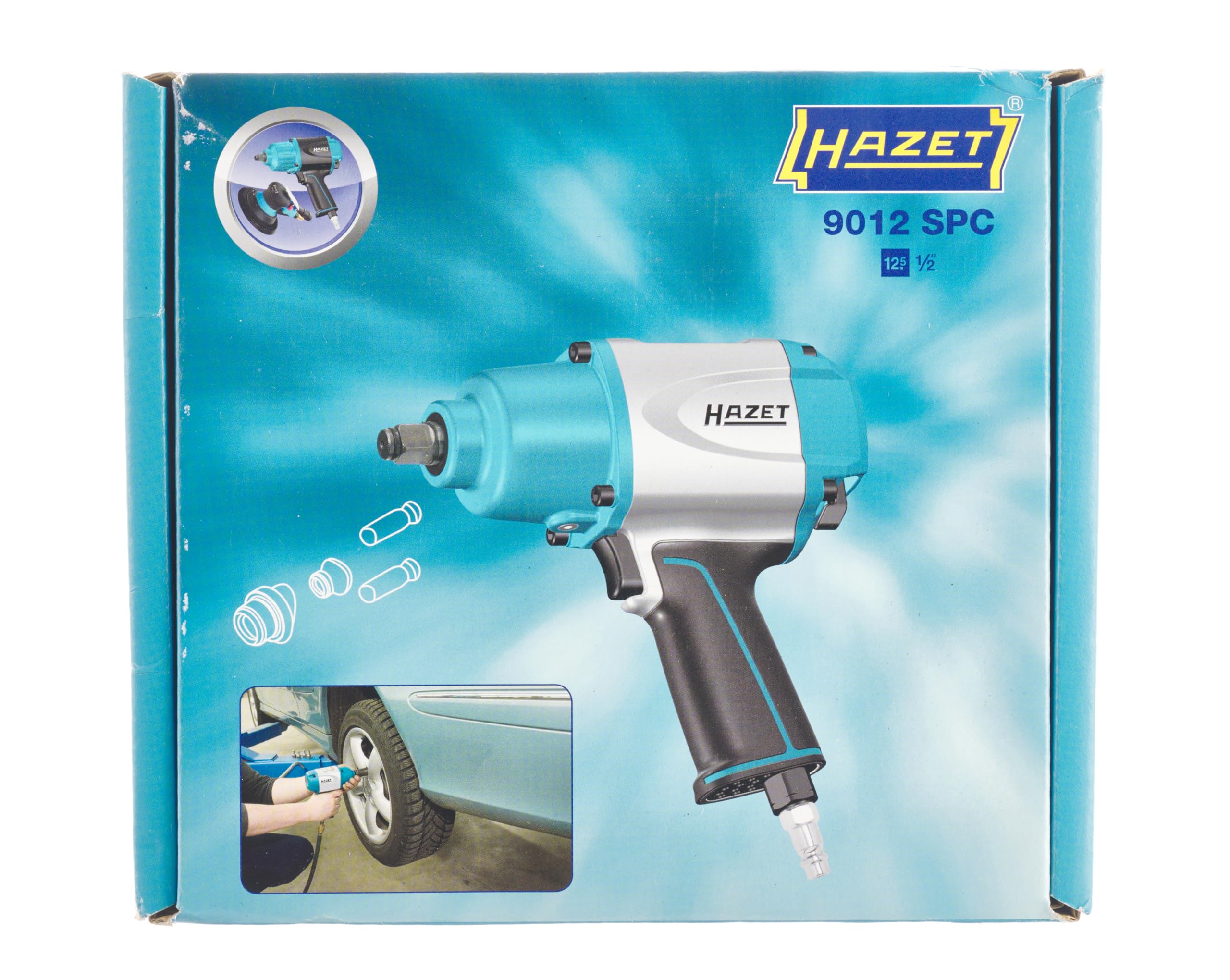 HAZET/ハゼット 9012M エアインパクトレンチ 中古品 12.7㎜ 678N・M