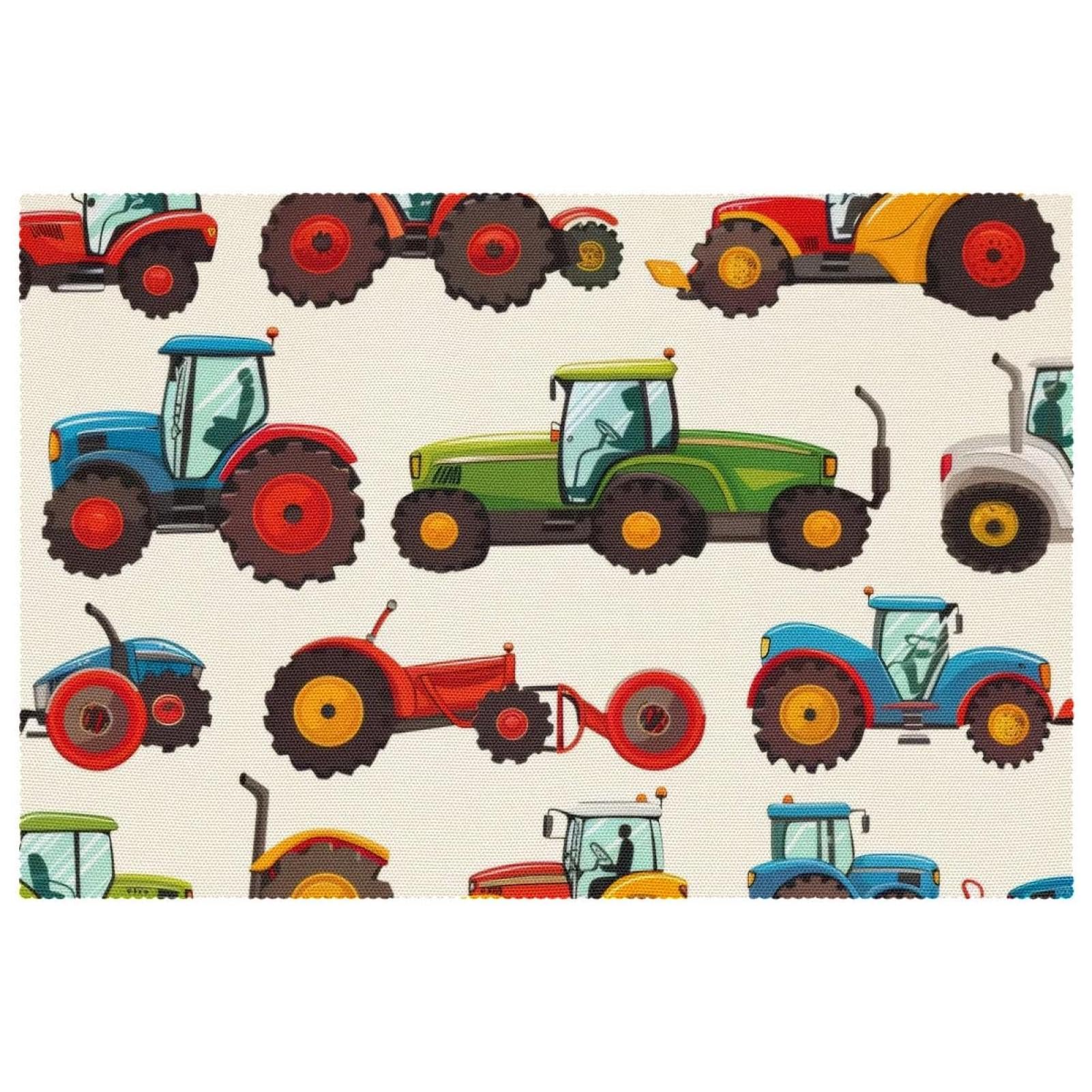Sets de table tracteurs agricoles pour égayer le petit déjeuner en famille