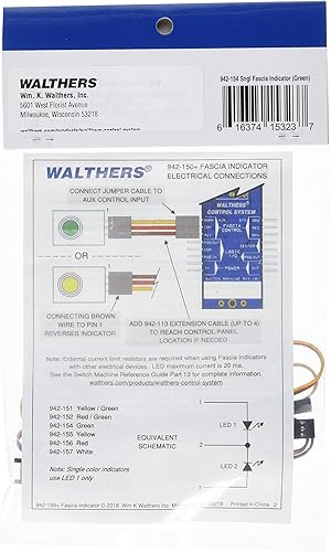 Miniatura 5 de Walthers Z, N, HO, S, O, G Sistema de control de diseño de escala - Bloque de distribución, (942-111)