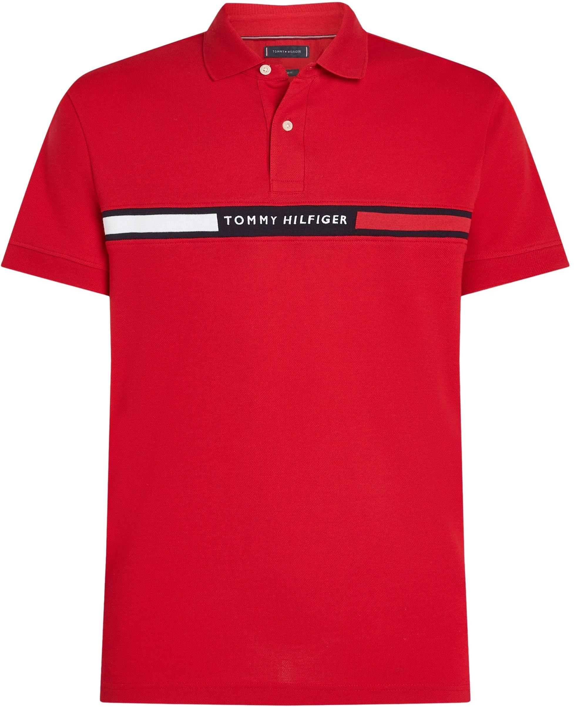 Tommy Hilfiger Herren Poloshirt Kurzarm Chest Insert Regular Fit – Bild 4