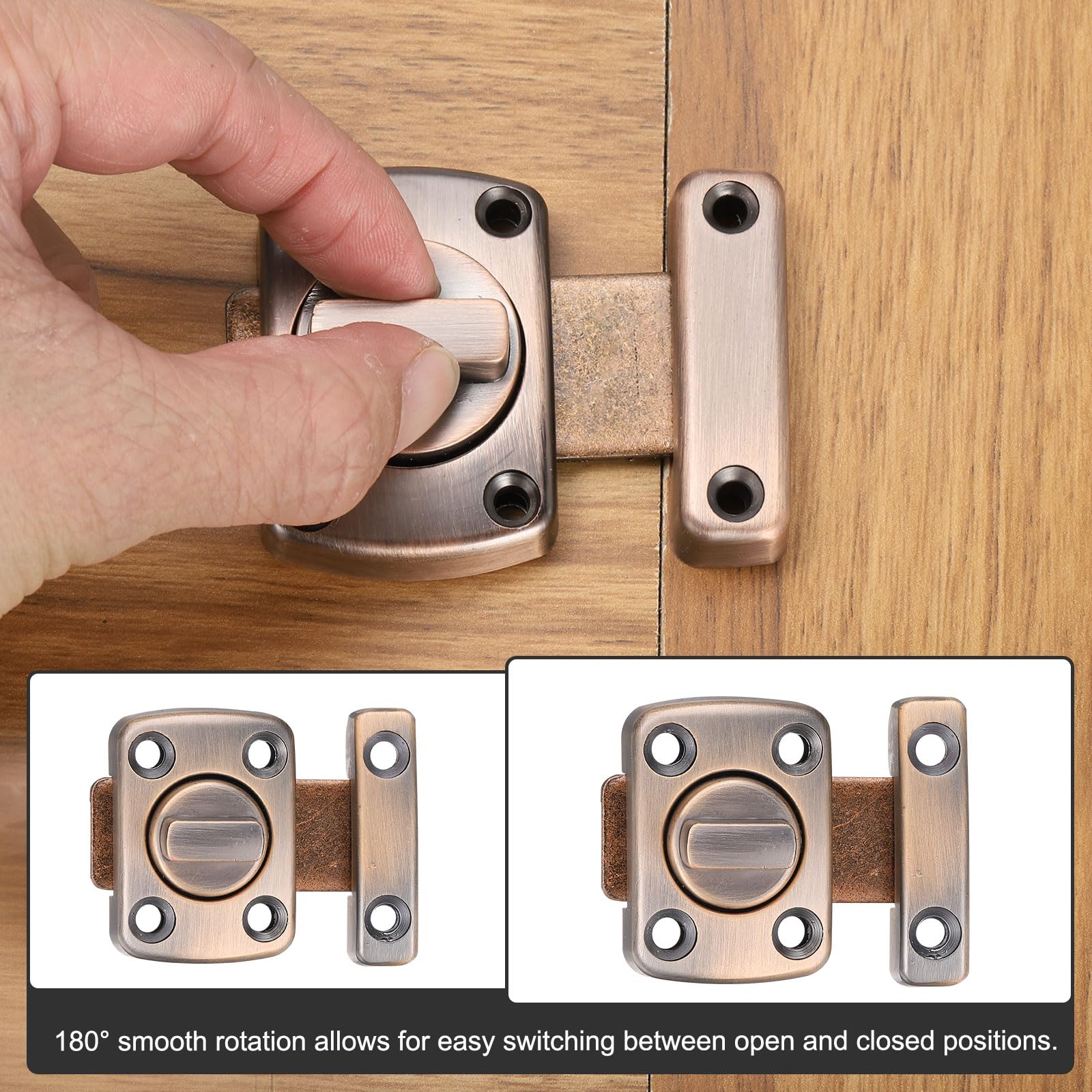 PATIKIL Rotate Bolt Latch - Image 4