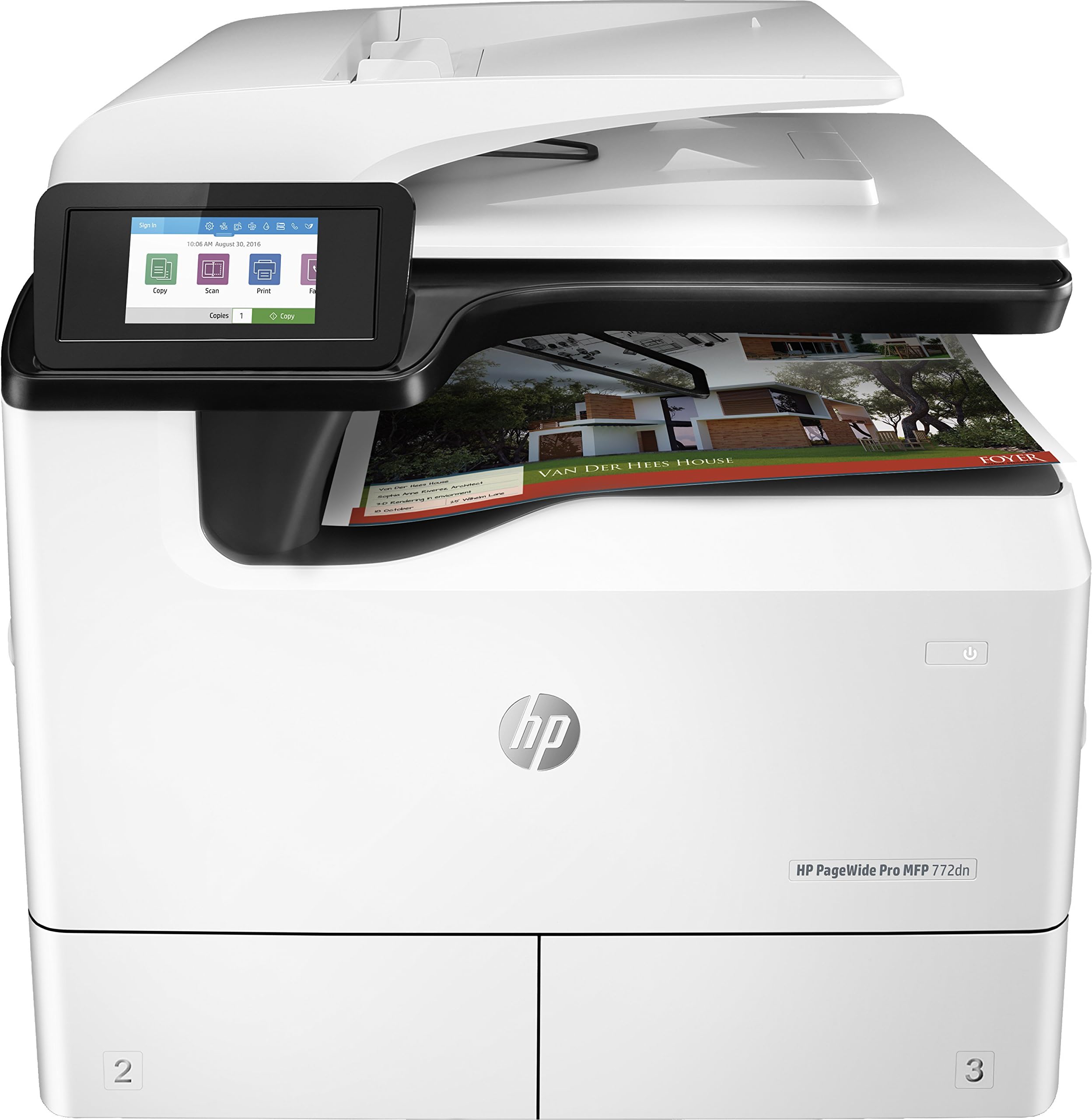 HP PageWide Pro MFP 772DN Multifunction Printer