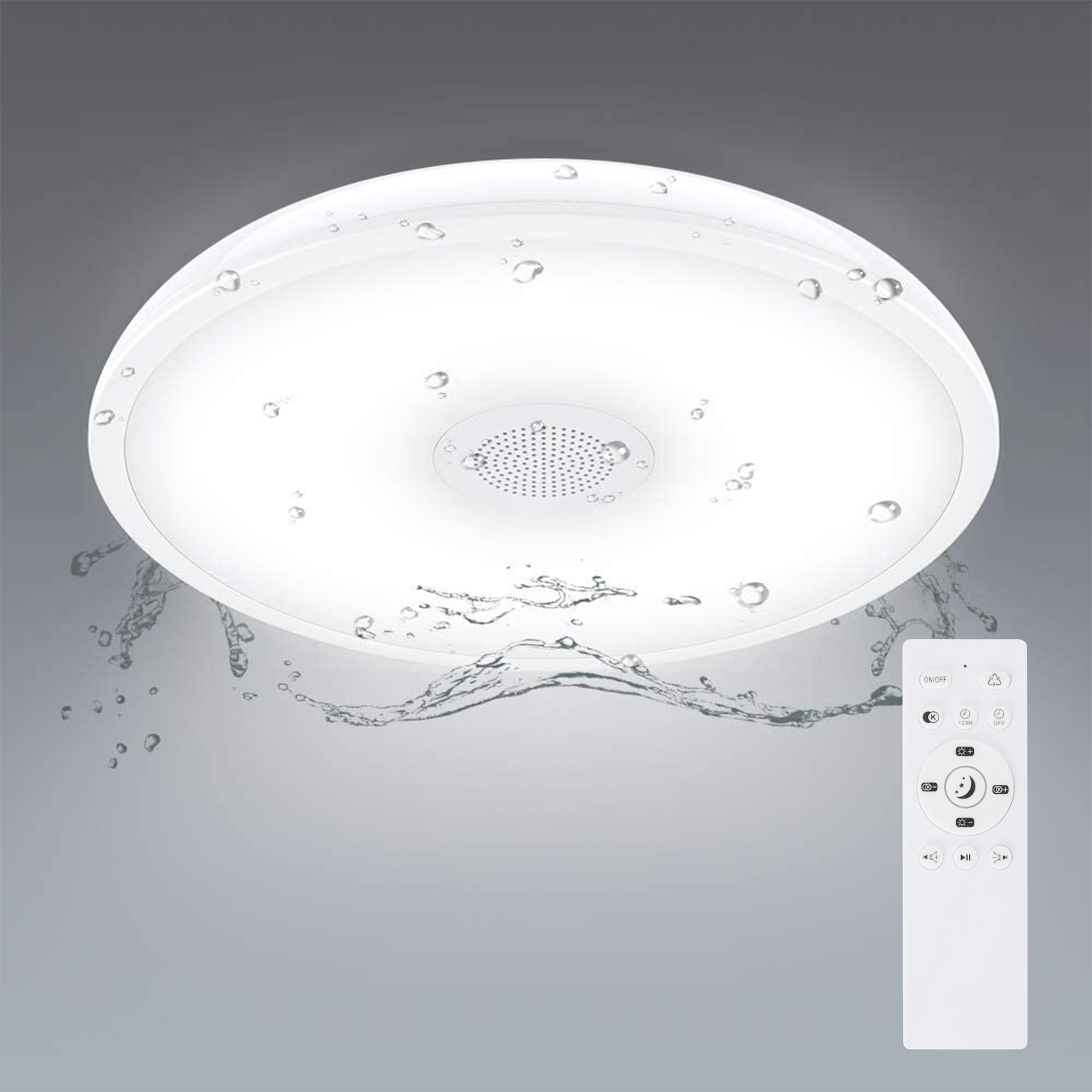 Amazon.co.jp : LEDシーリングライト Horevo Bluetooth スピーカー内蔵 
