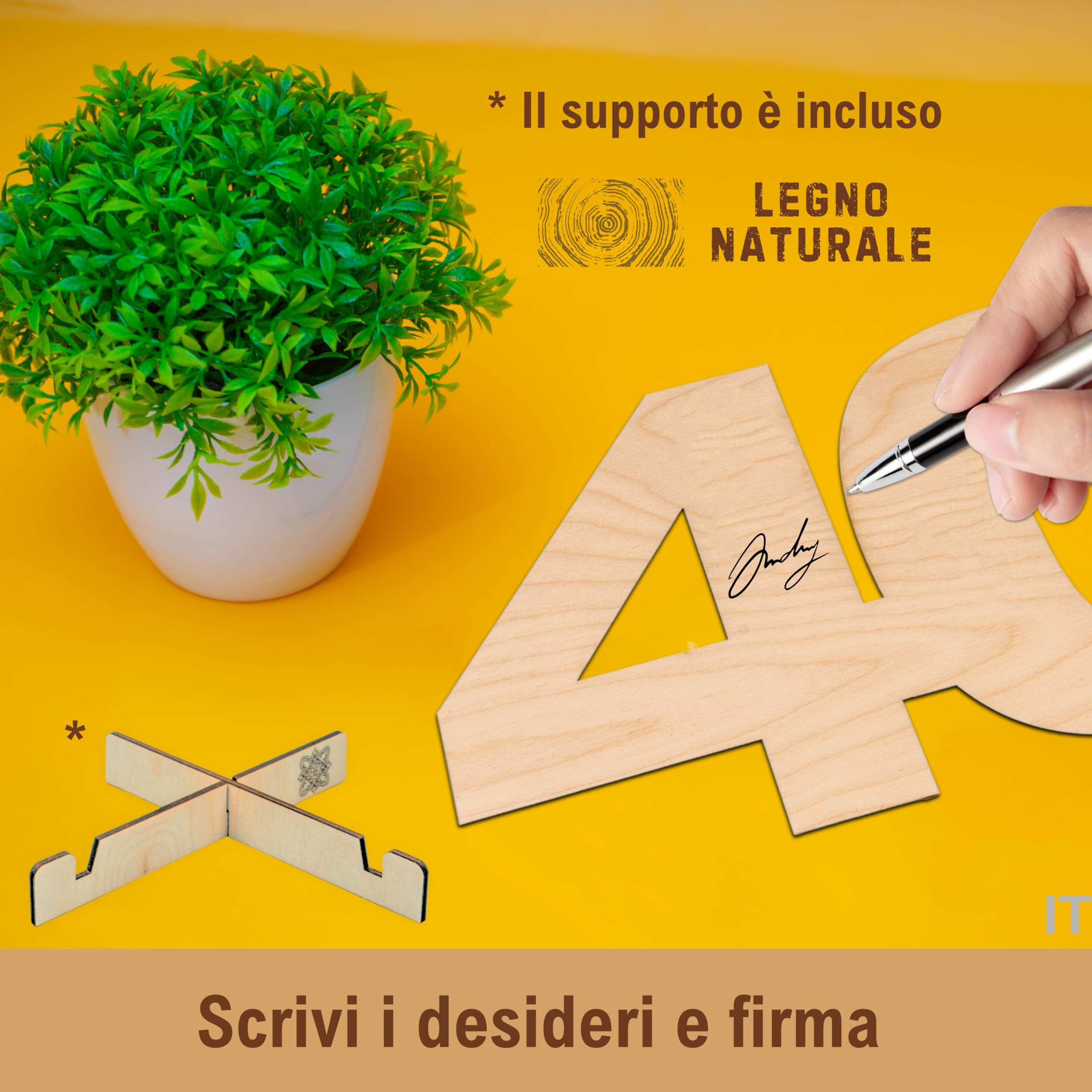 Biglietto 40° Compleanno Per Uomo – Design Con Moto, 127x178 Mm, Prodotto UK, Certificato FSC - 2