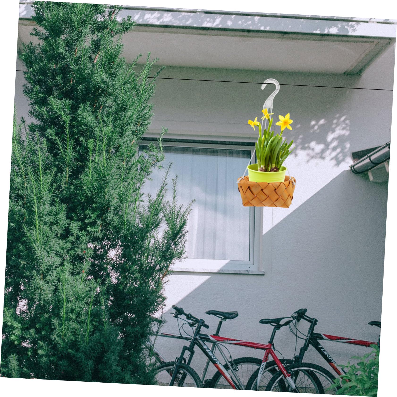 Toyvian Crochet Suspendre pour Pot de Fleurs en Plastique, 50 Pièces