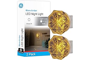 Jewel LED Night Light, Plug-in, Dusk to Dawn Sensor