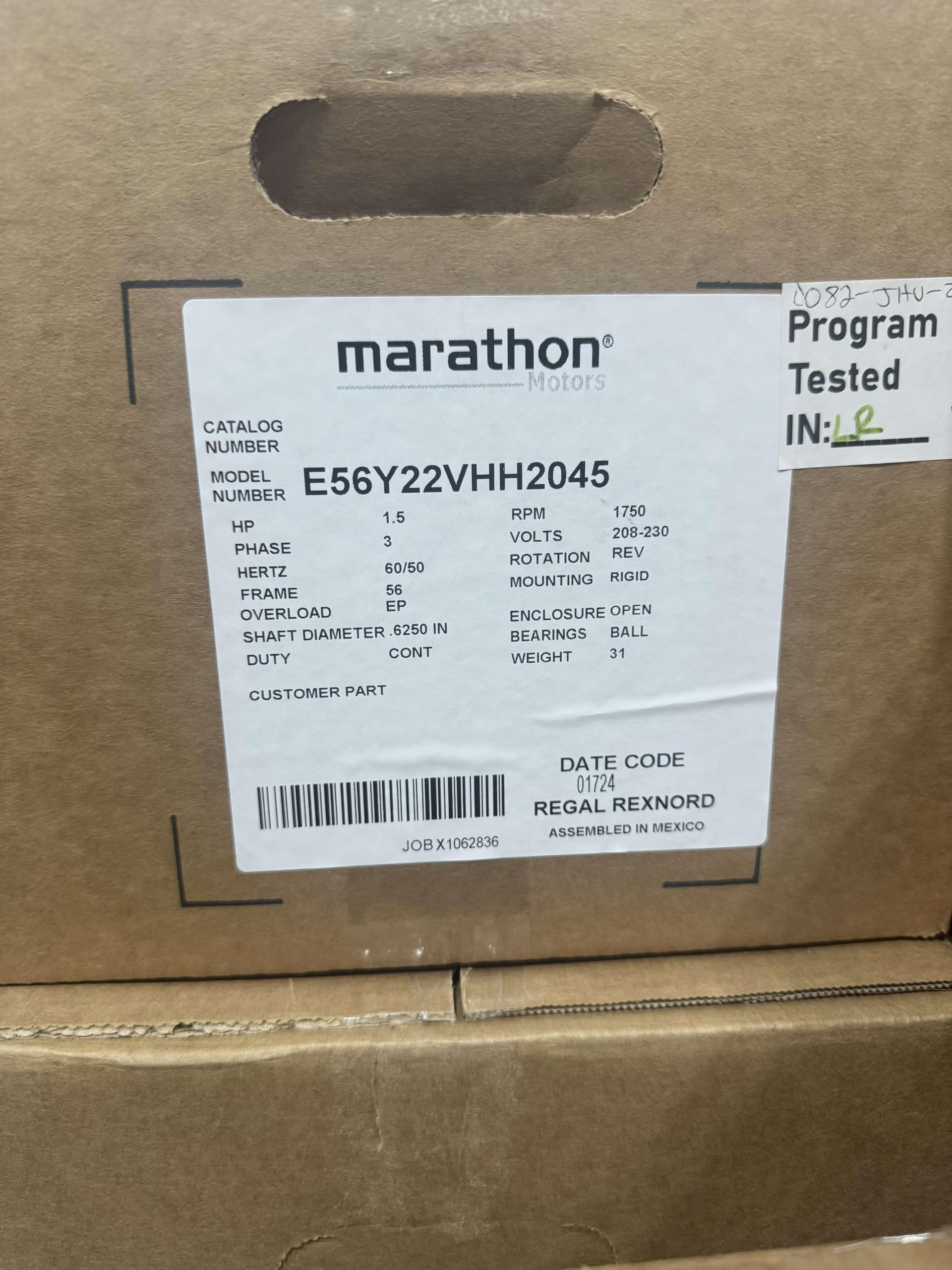 セイモ　1204560 Symax-I 230v 1.5HP Motor - Amazon.com