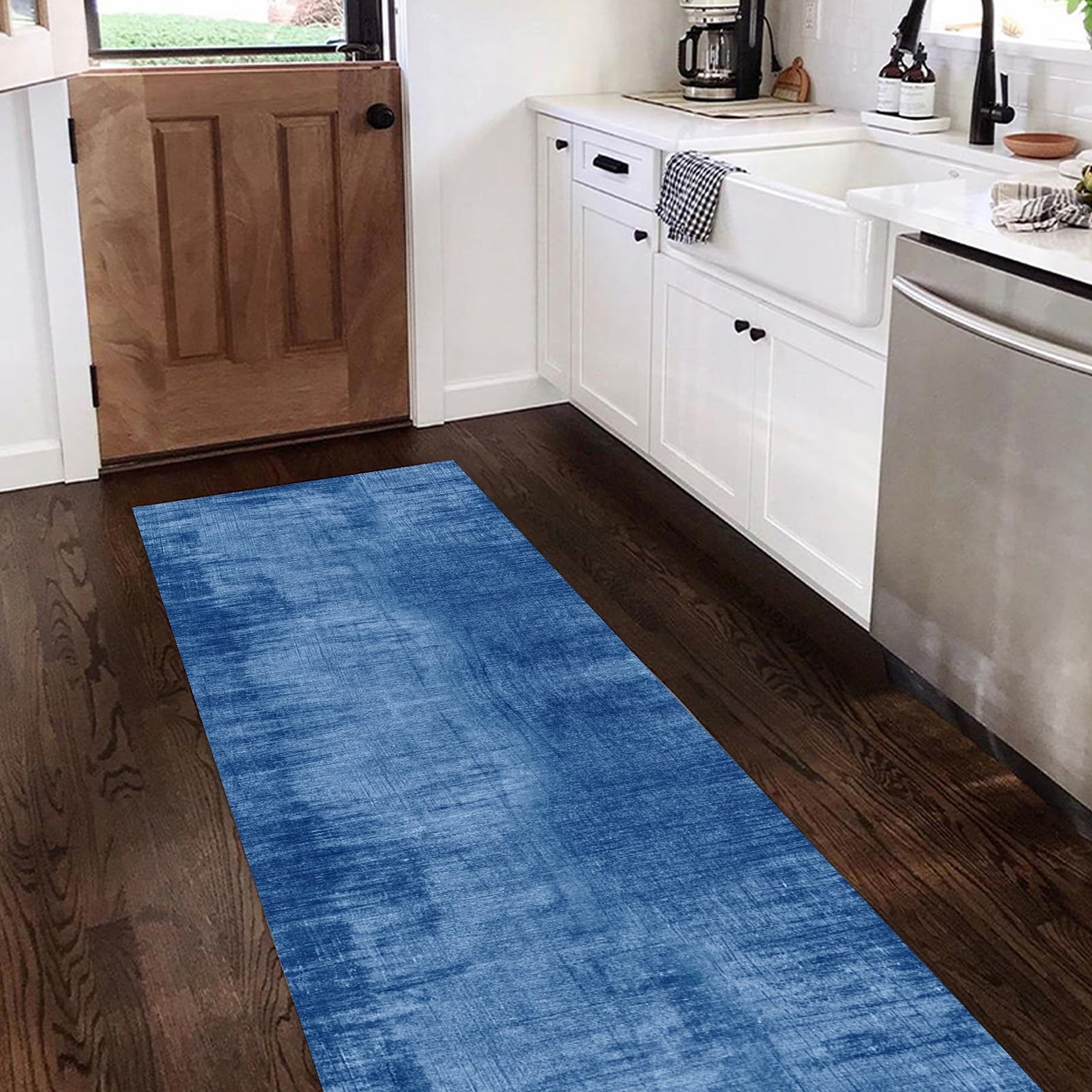 Tapis de couloir antidérapant et lavable pour entrée