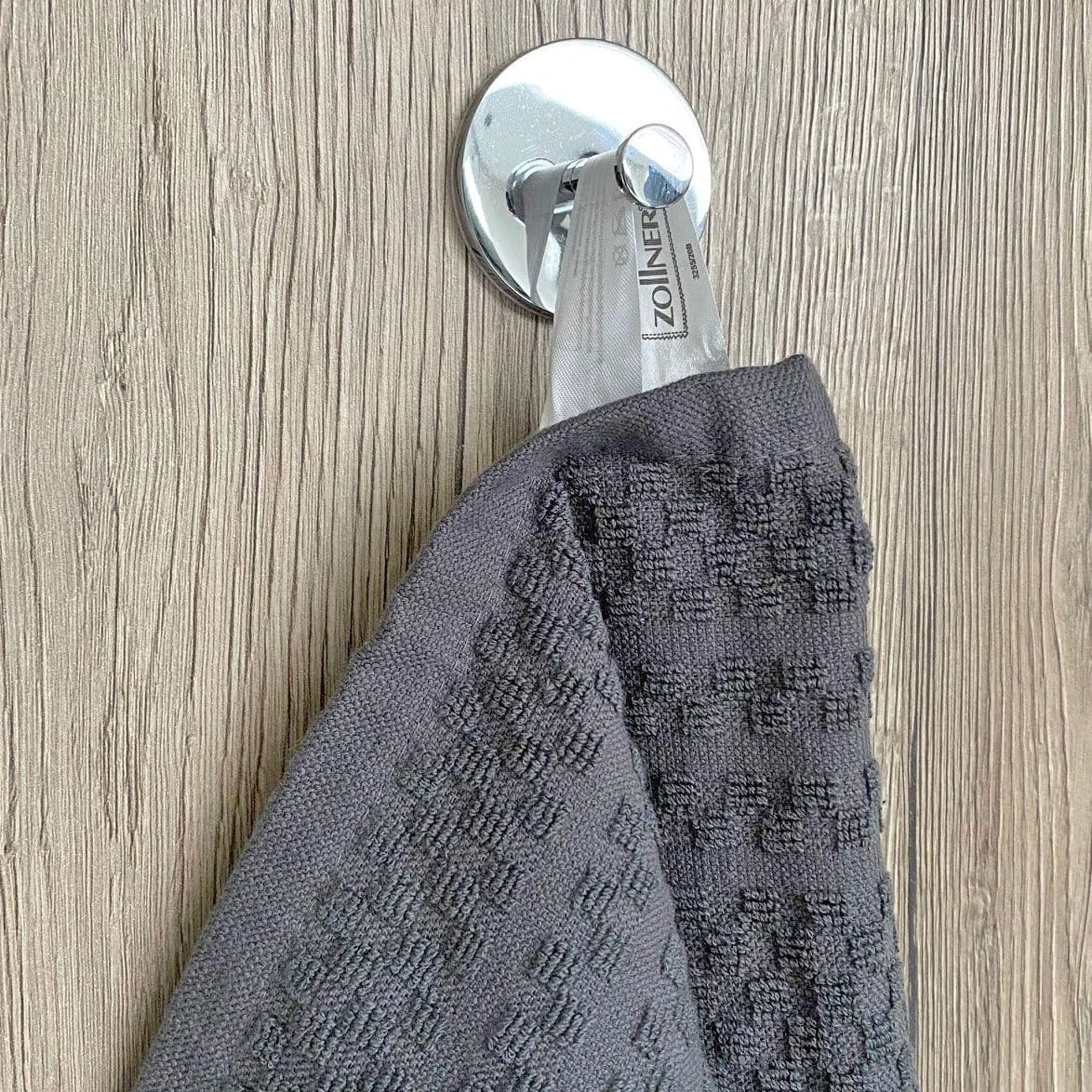ZOLLNER 10er Set Seiftücher, Waschlappen, 30x30 cm, Baumwolle, grau ZOLLNER 10er Set Seiftücher, Waschlappen, 30x30 cm, Baumwolle, grau