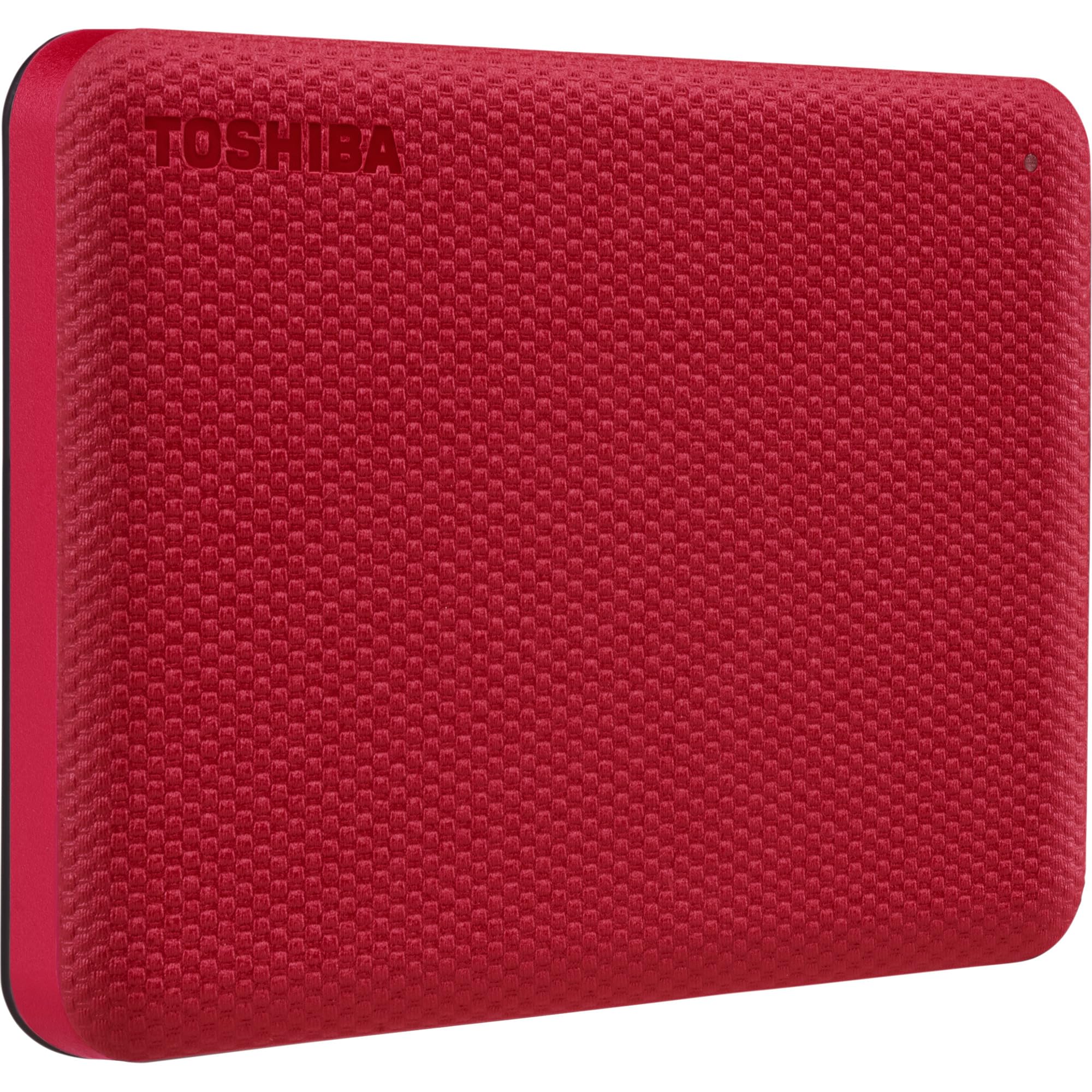 Canvio Advance 4TB Portable External Hard Drive USB 3.2 Gen1, Red - HDTCA40ER3CA