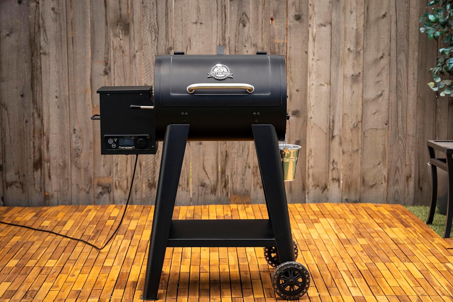Pit Boss 500FB2 Pellet Grill, front view with lid closed