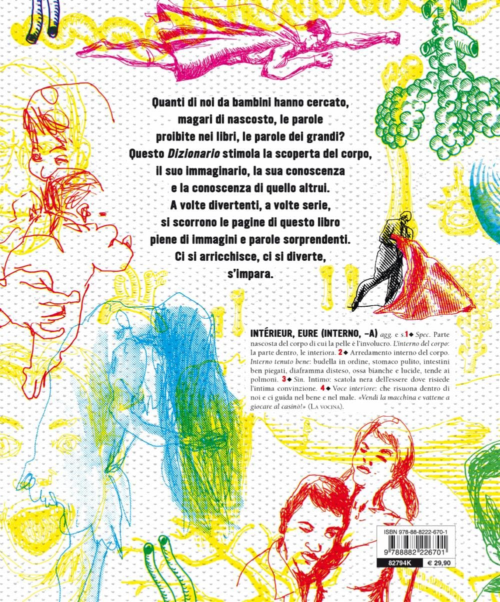 Dizionario folle del corpo. Ediz. a colori