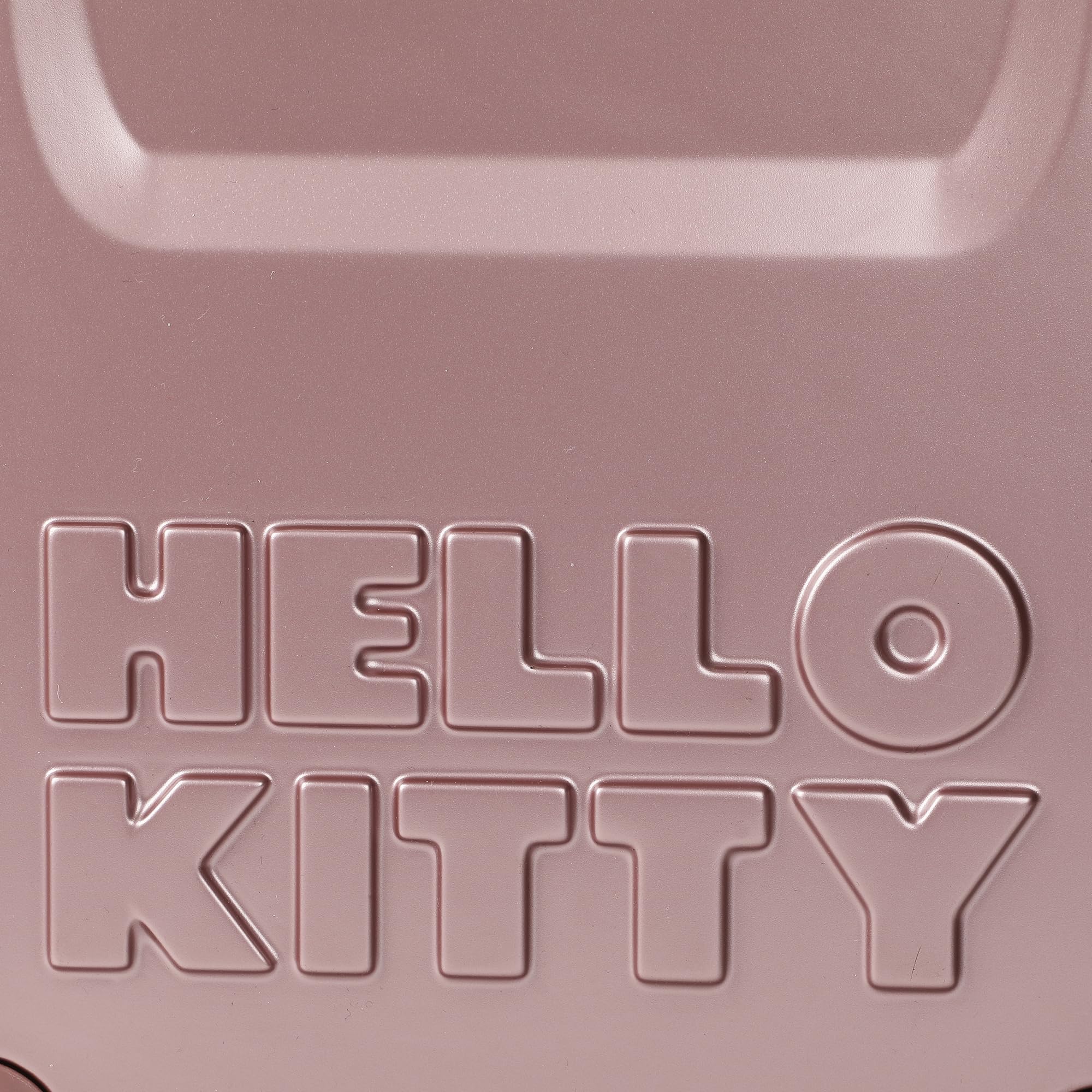 Bioworld Hello Kitty Character Print Pink Plaid 20" Adult Hardside Carry-on Rolling Luggage