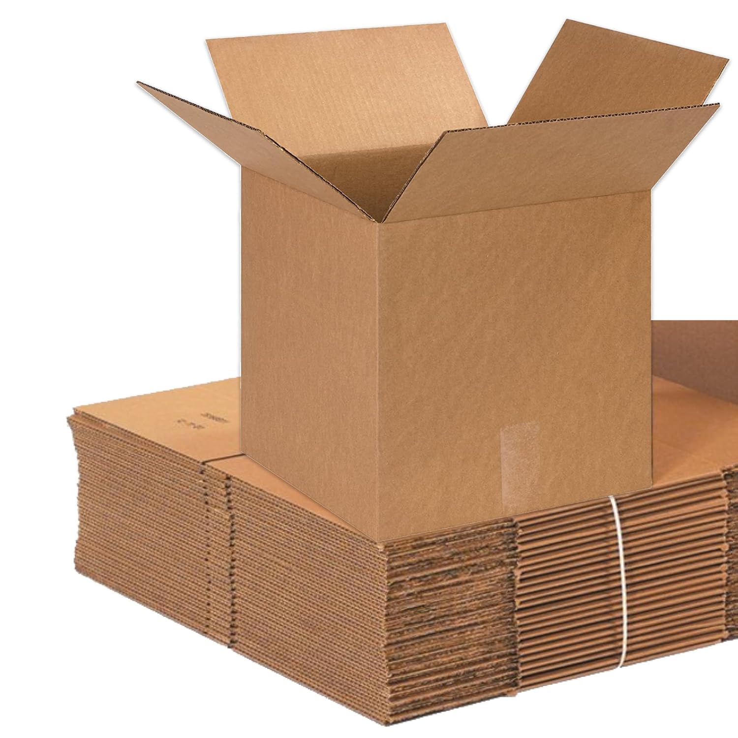 Aviditi 131313 Cube Corrugated Cardboard Box 13" L x 13" W x 13" H, Kraft, For Shipping, Packing and Moving (Pack of 25)