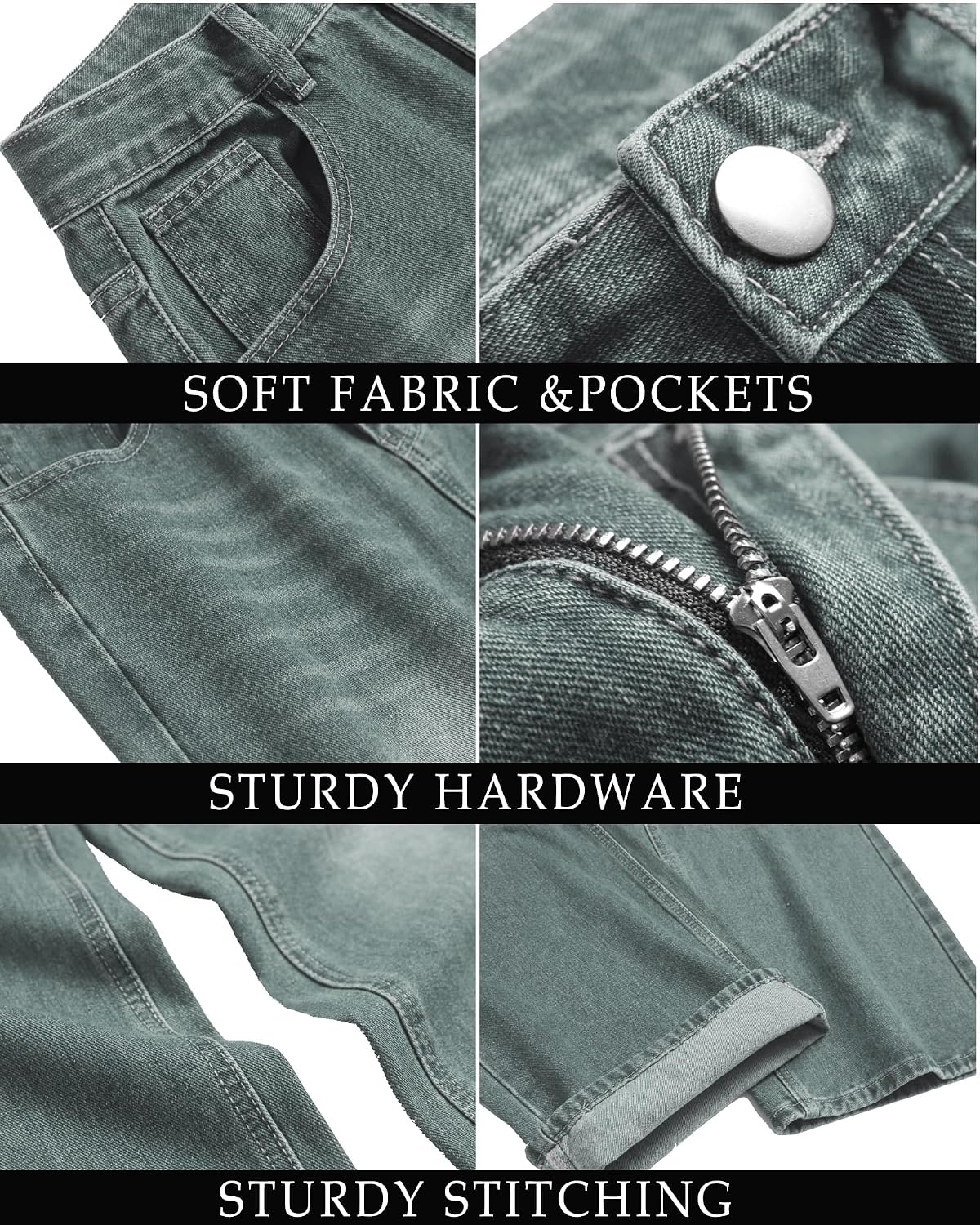 Baggy Jeans Men, Y2K Hip Hop Wide Leg Denim Pants Men's Skater Streetwear