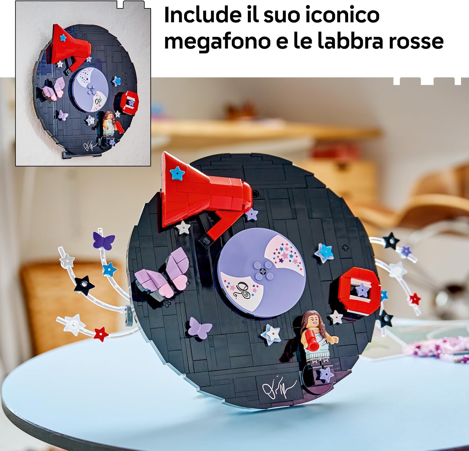 LEGO Editions Vinile di Olivia Rodrigo - Giocattolo con Modello di Disco - Lego - Immagine 2