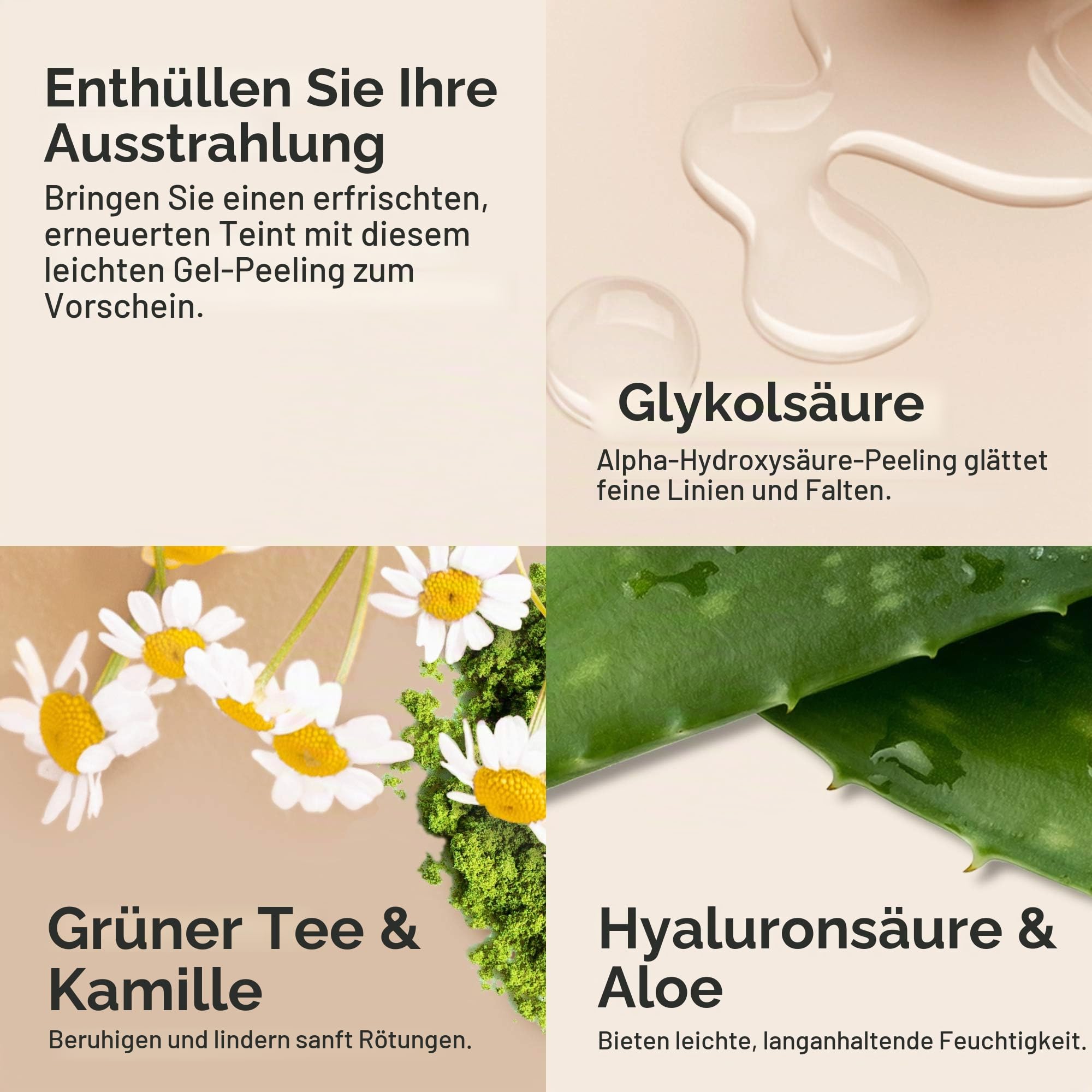 Paula's Choice Skin Perfecting 8% AHA Gel Peeling - Fruchtsäure Exfoliator für Gesicht mit Glycolsäure - Minimiert Falten, Pigmentflecken & Pickelmale - Alle Hauttypen - 100 ml