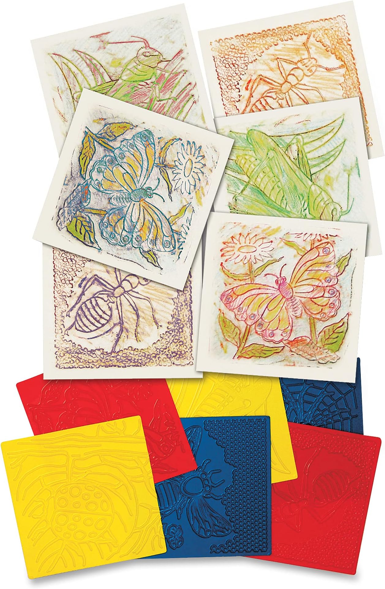 RoylcoBug Rubbing Plates for Art