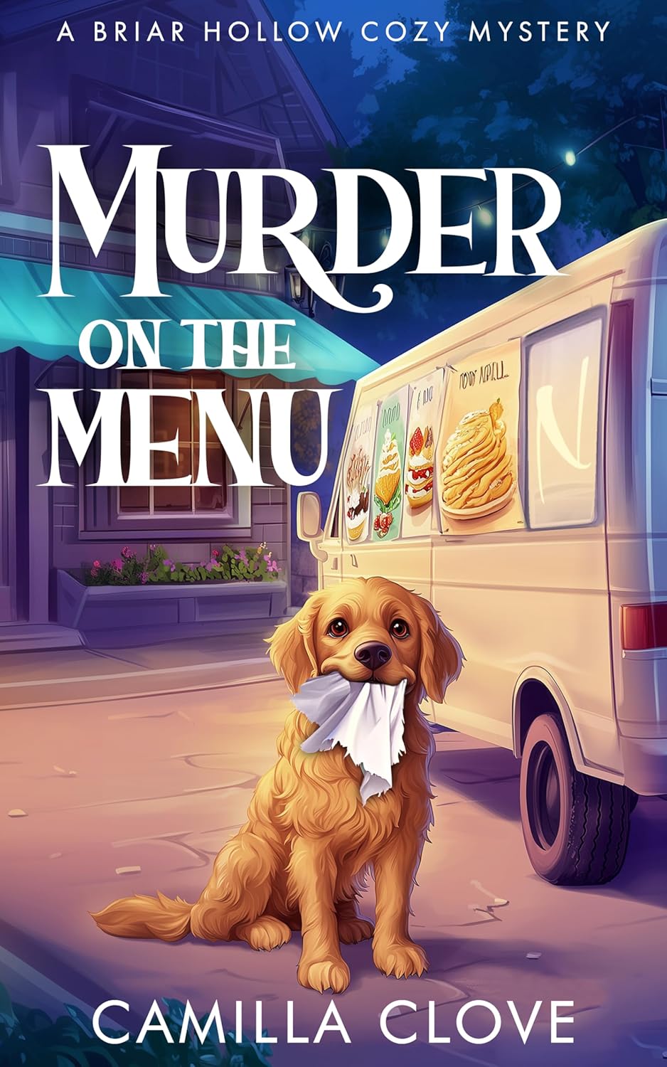 Murder on the Menu by Camilla Clove book cover