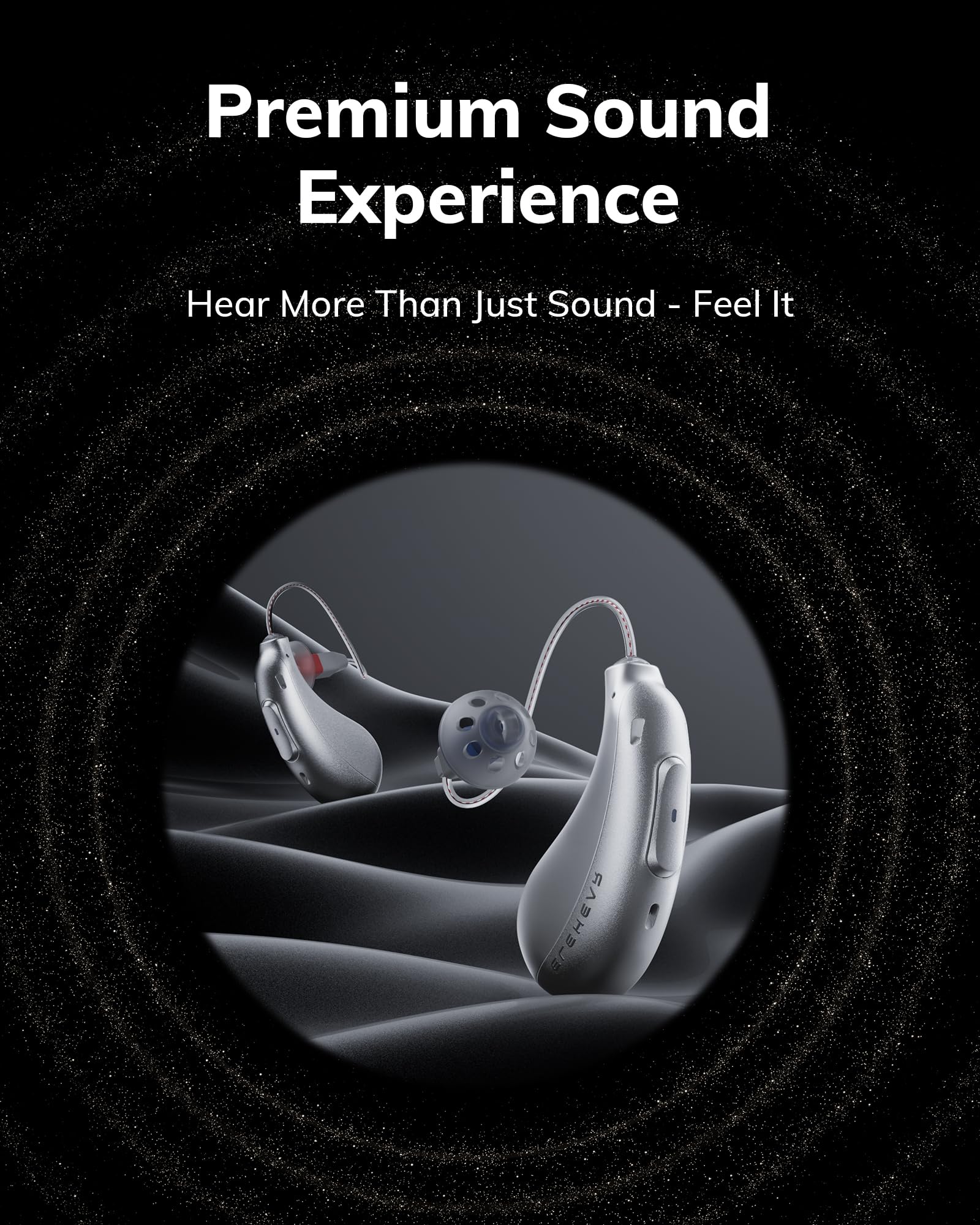 ELEHEAR-Beyond Pro Bluetooth Hearing Aids for Seniors 30% Clearer Speech | OTC Hearing Aids Premium Sound Algorithm with VocClear 2.0 Bluetooth 5.3 & Smart App Fast Charge Real-Time AI Transl product thumbnail 5