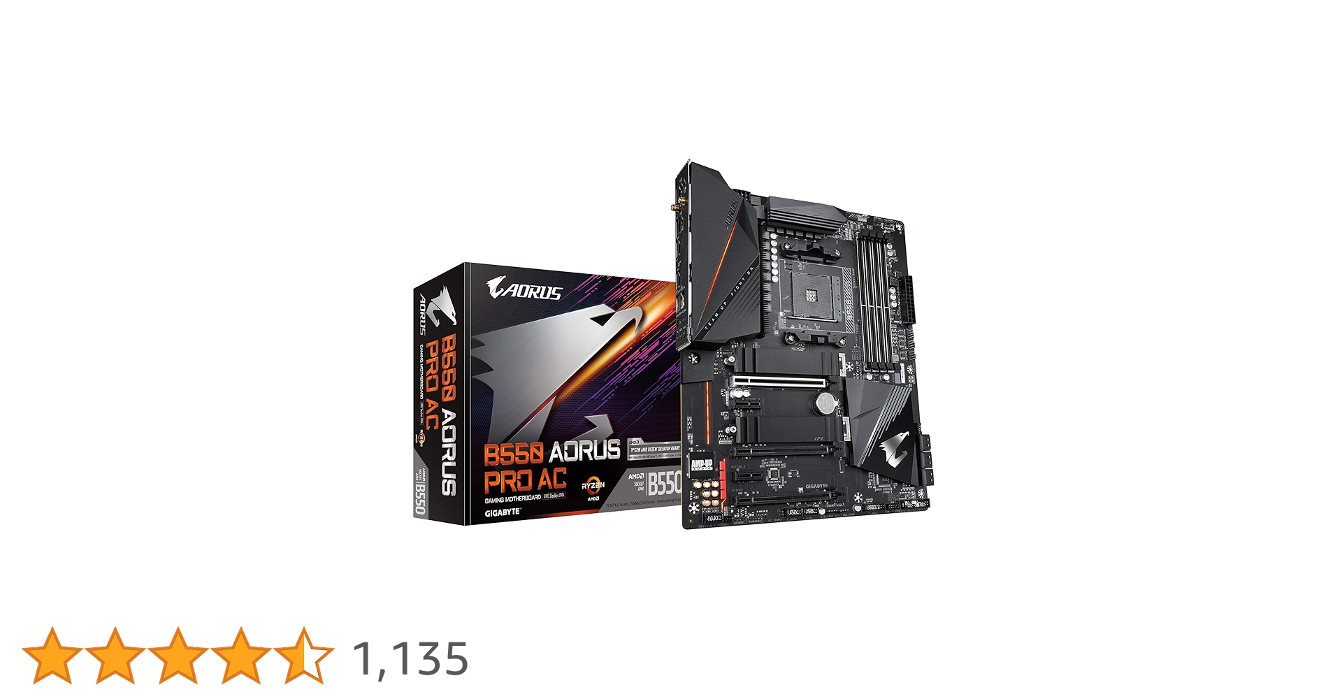 Amazon | GIGABYTE B550 AORUS PRO AC マザーボード ATX [AMD