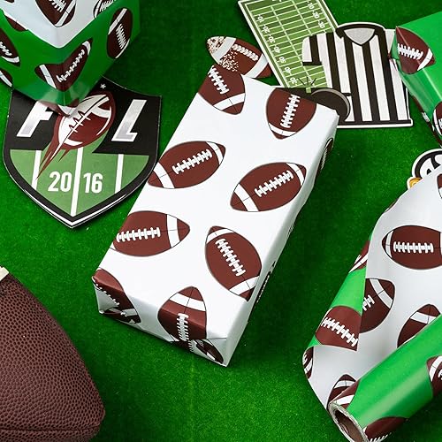 Vista 14 de WRAPAHOLIC Papel de regalo reversible, mini rollo, 17 pulgadas x 33 pies, adorable diseño de gato y azul sólido para cumpleaños, vacaciones