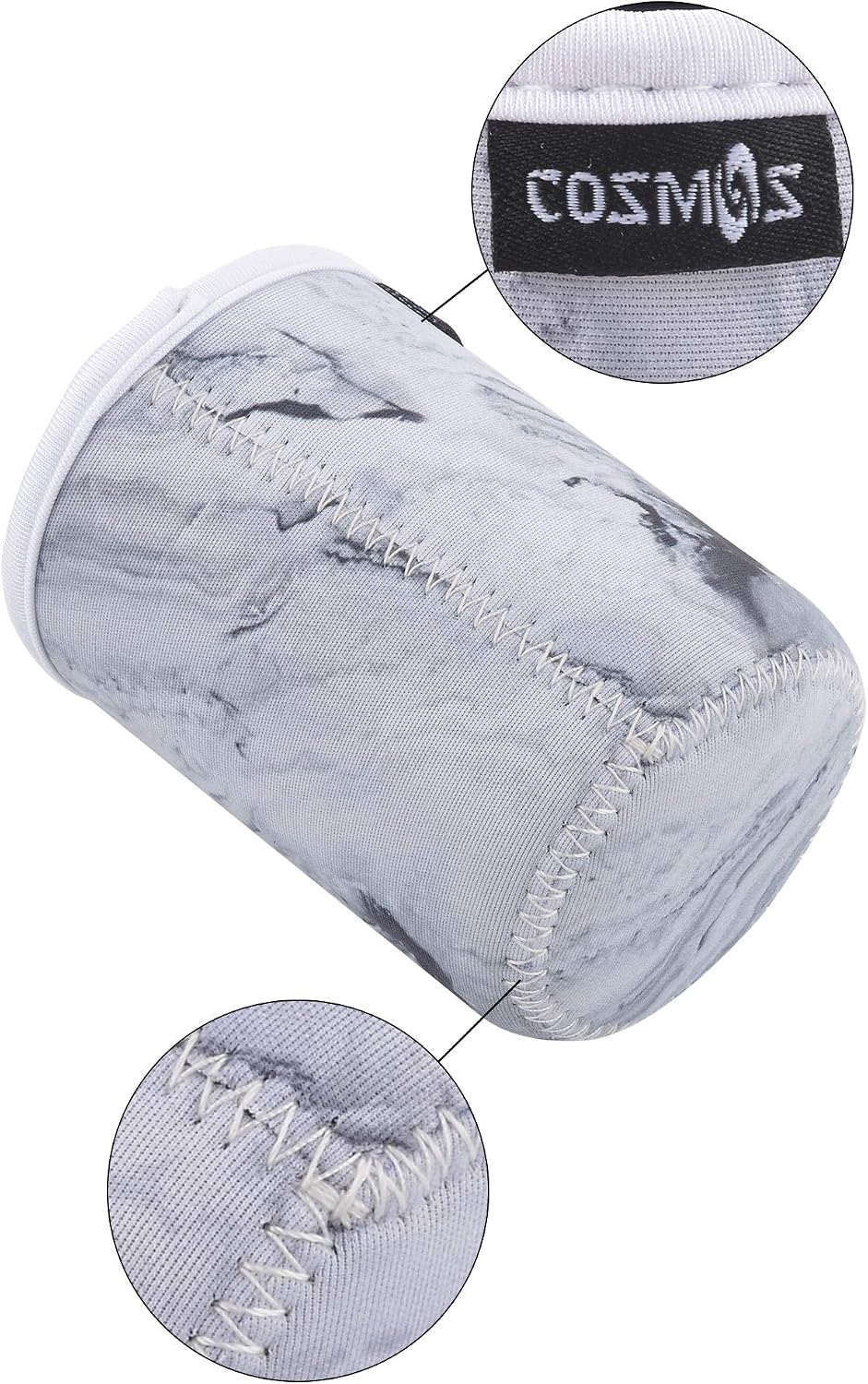 4 Pcs Standard 12 Fl OZ Can Insulated Sleeves Neoprene Can Cooler Cover image 5