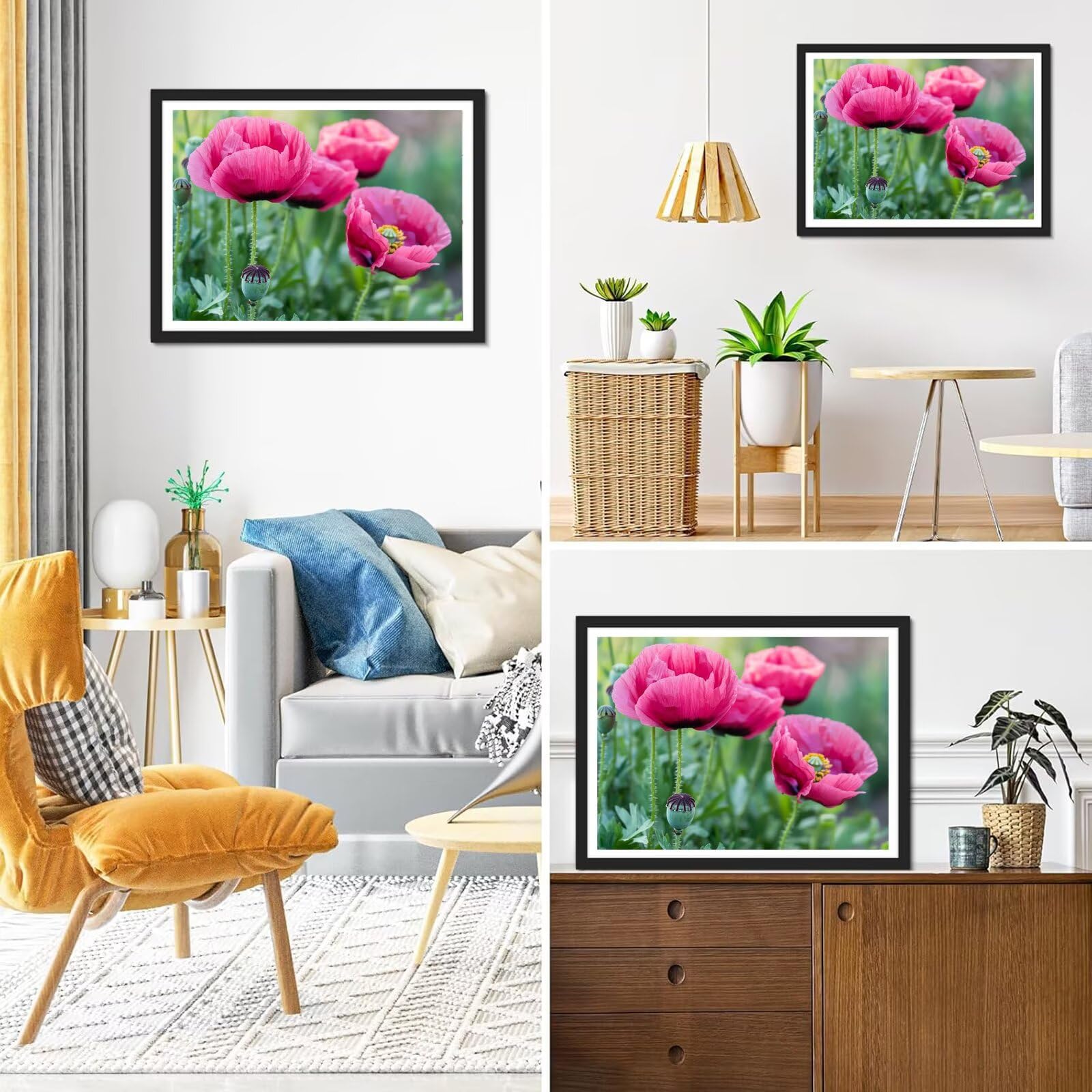 Diamond Painting Blume, 5D Diamond Painting Erwachsene 70x90cm qw1-651