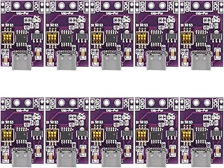 DWEII 10-Pack Type-C QC AFC PD2.0 PD3.0 to DC Spoof Scam Fast Charge Trigger Polling Detector USB-PD Notebook Power Supply...