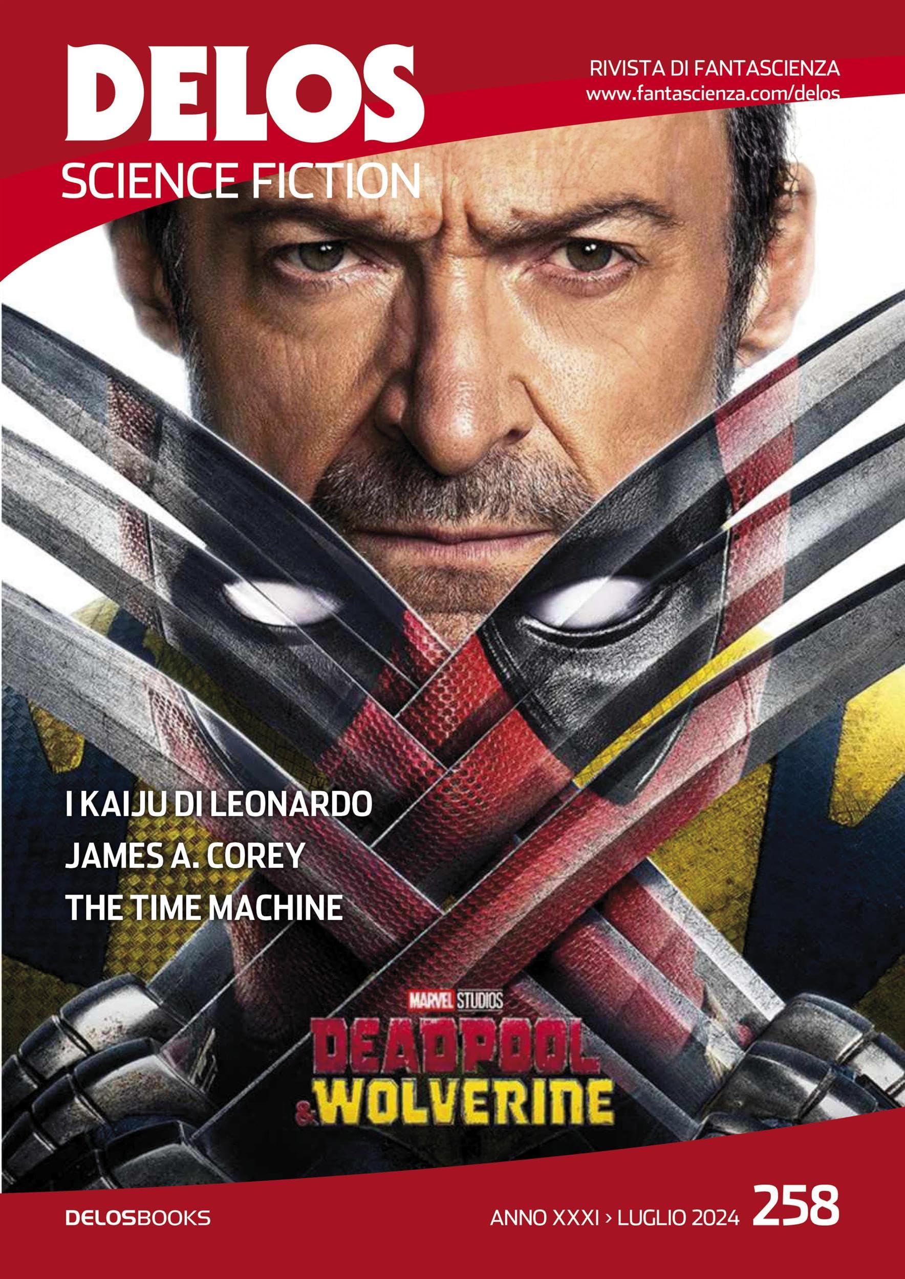 Cover of Delos Science Fiction, #258 - Luglio 2024