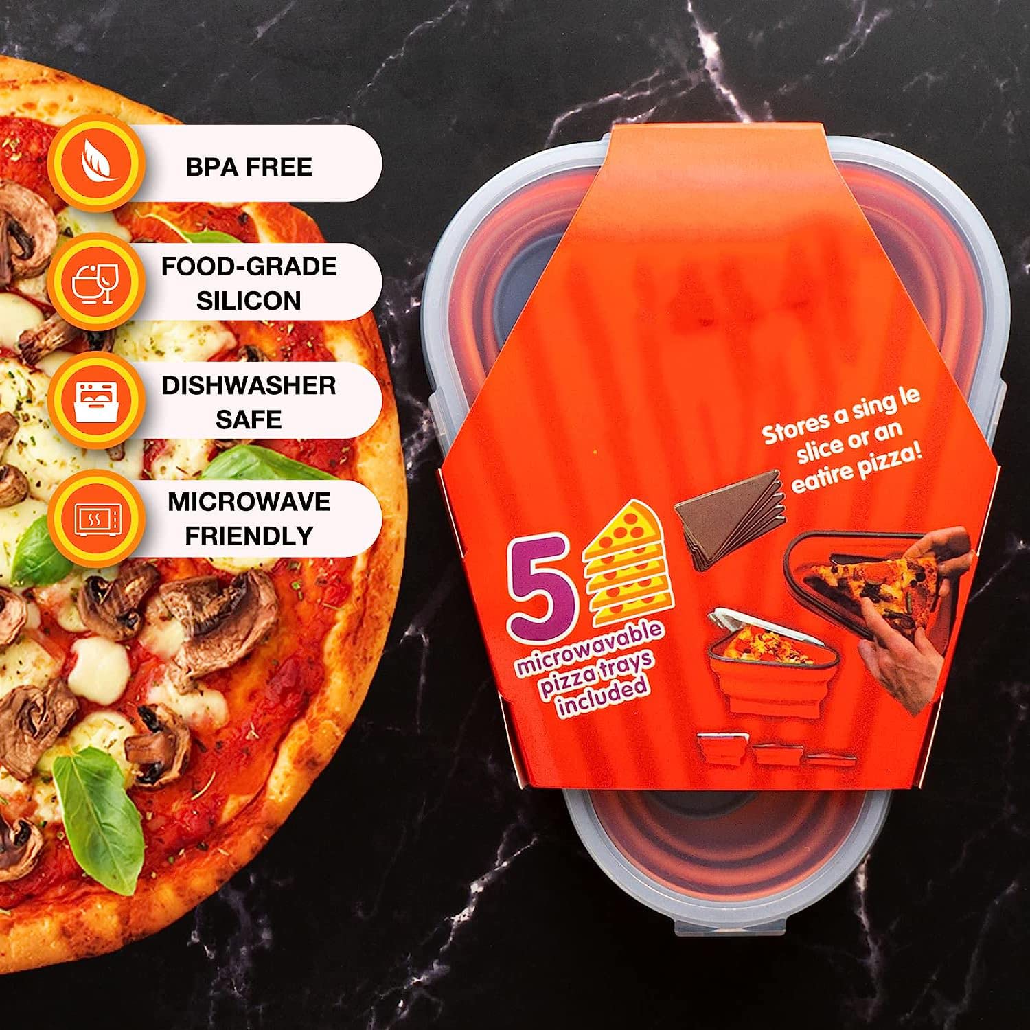 Supporto in silicone per il drenaggio ottimale: adatto per tazze