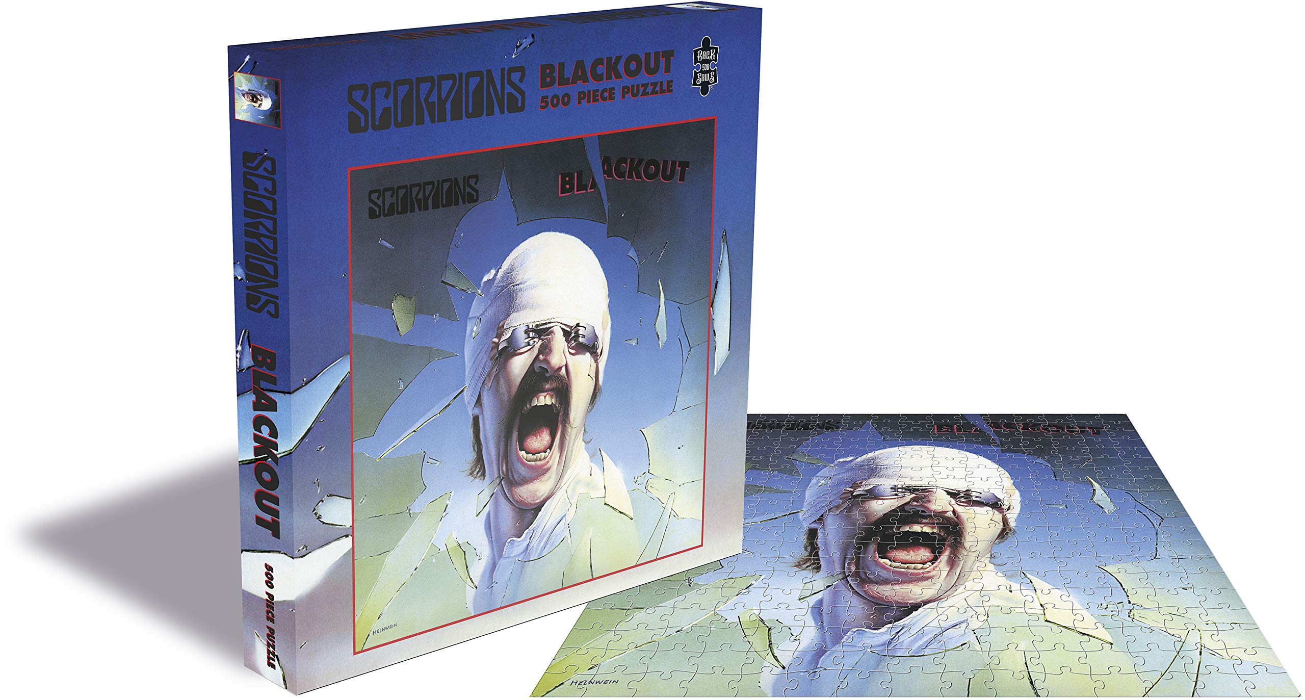 Amazon.com: Scorpions Blackout (500 Piece Jigsaw Puzzle