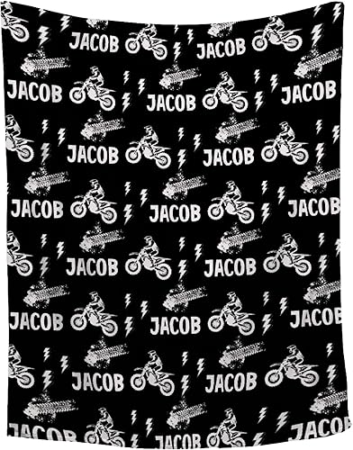 Vista 55 de Manta personalizada con nombre – Manta personalizada para niñas, niños, bebés, recién nacidos, niños pequeños, regalo de cumpleaños, tamaño infantil