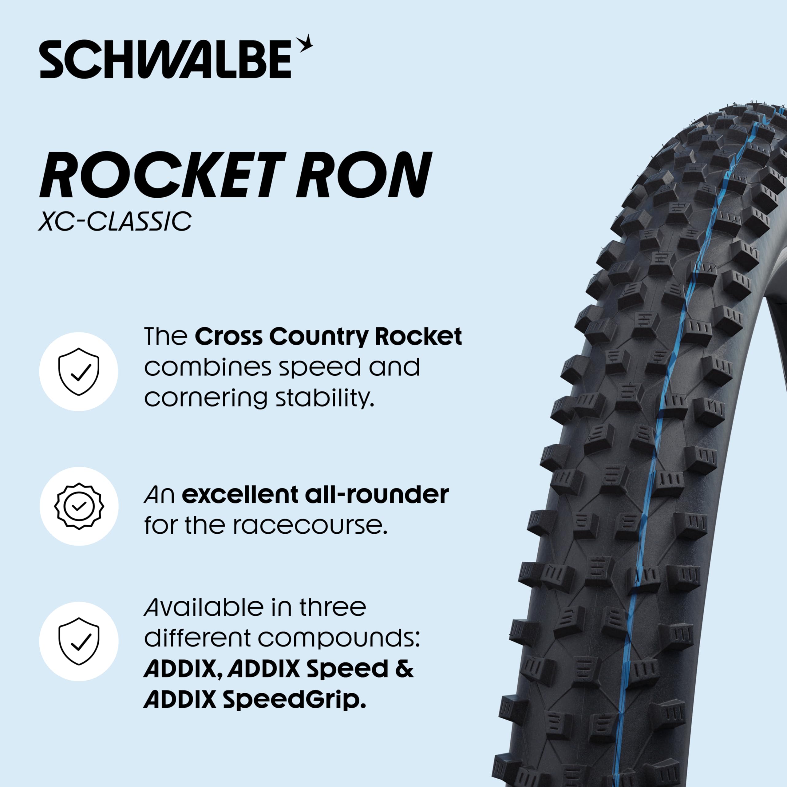 Schwalbe Rocket Ron Evo opony składane // 60-507 (24x2,35') Super Race