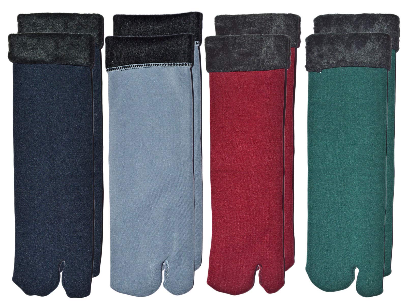 Winter Thermal Toe Dark Colour Wool Heavy Duty Warm Ankle Length Anklet Socks Women/Girls Winter Socks (Set of 4 Pair)