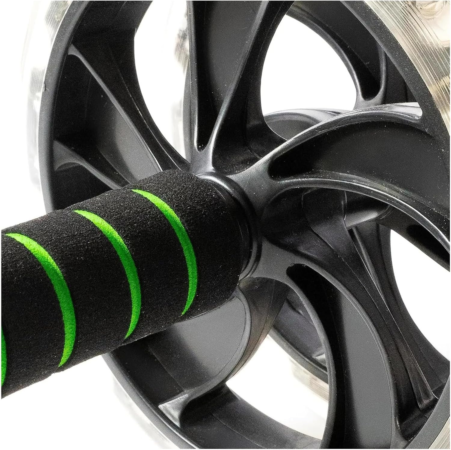 Wheel for Core Strength & Muscle Toning - Dual Wheel Design with Non-Slip Handles, Durable & Portable Fitness Equipment