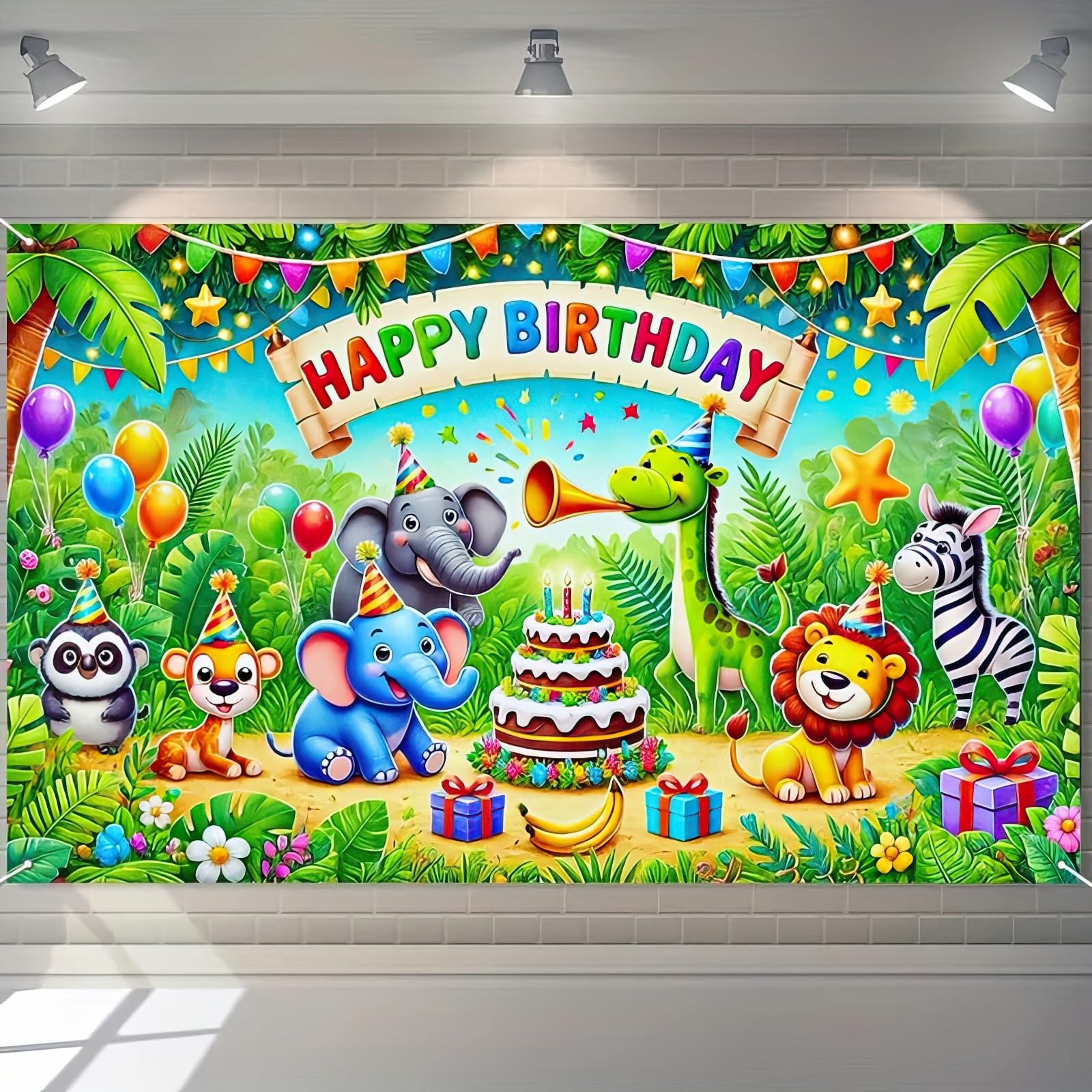 1. Geburtstag Dekoration-Set - Banner, Krone, Ballons, 180x109 Cm, Für Jungen & Mädchen