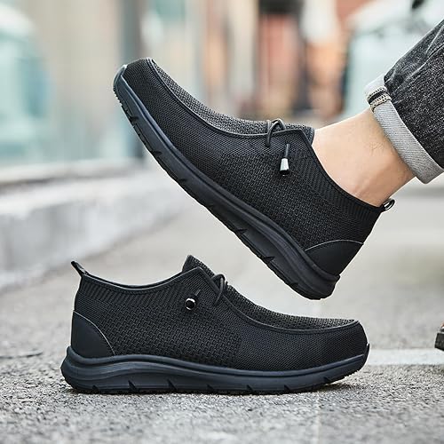Miniatura 6 de Zapatos de punta de acero sin cordones para hombres y mujeres, impermeables, antideslizantes, ligeros, cómodos, sin cordones