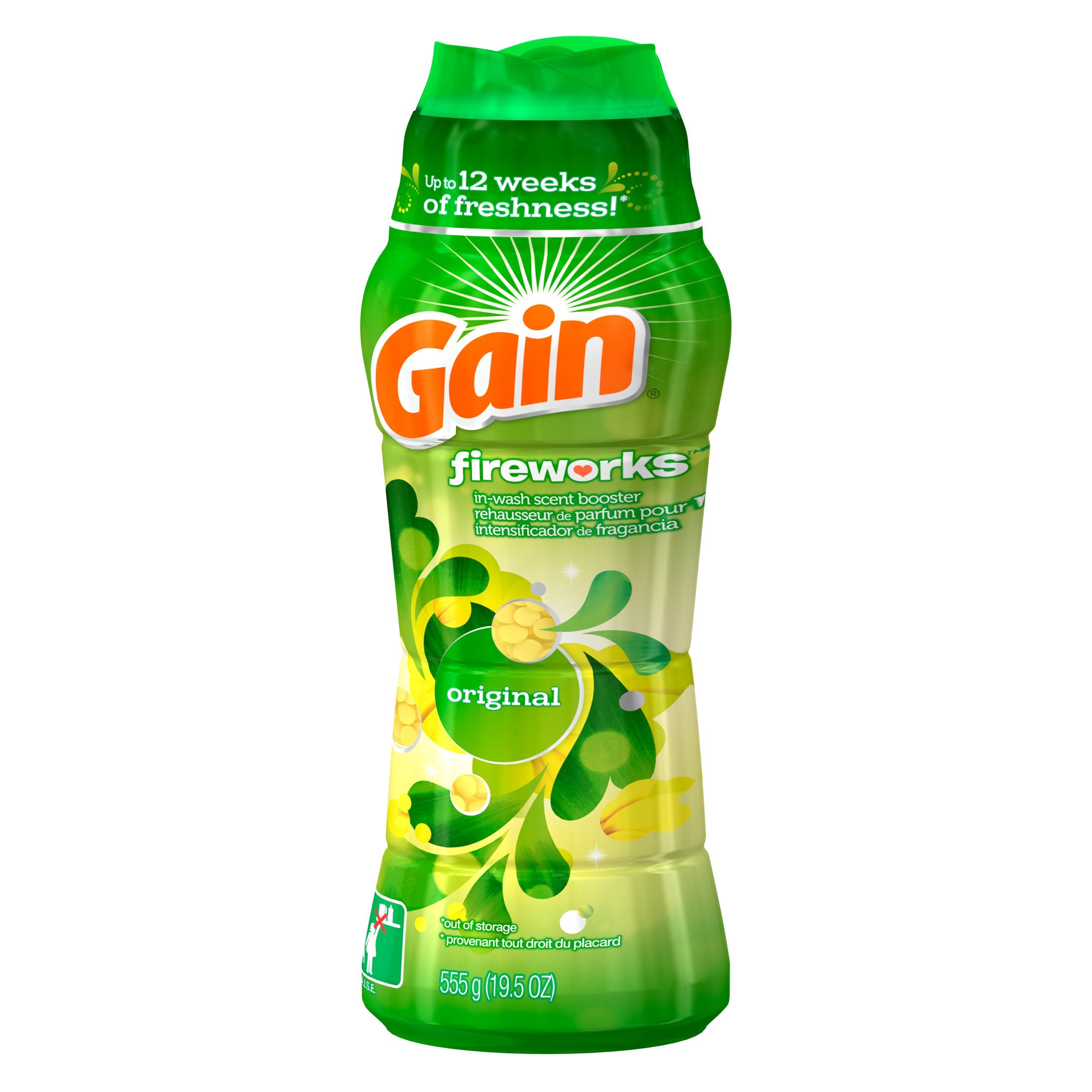 Amazon.com: Gain Fireworks in-Wash Scent Booster, Original Scent