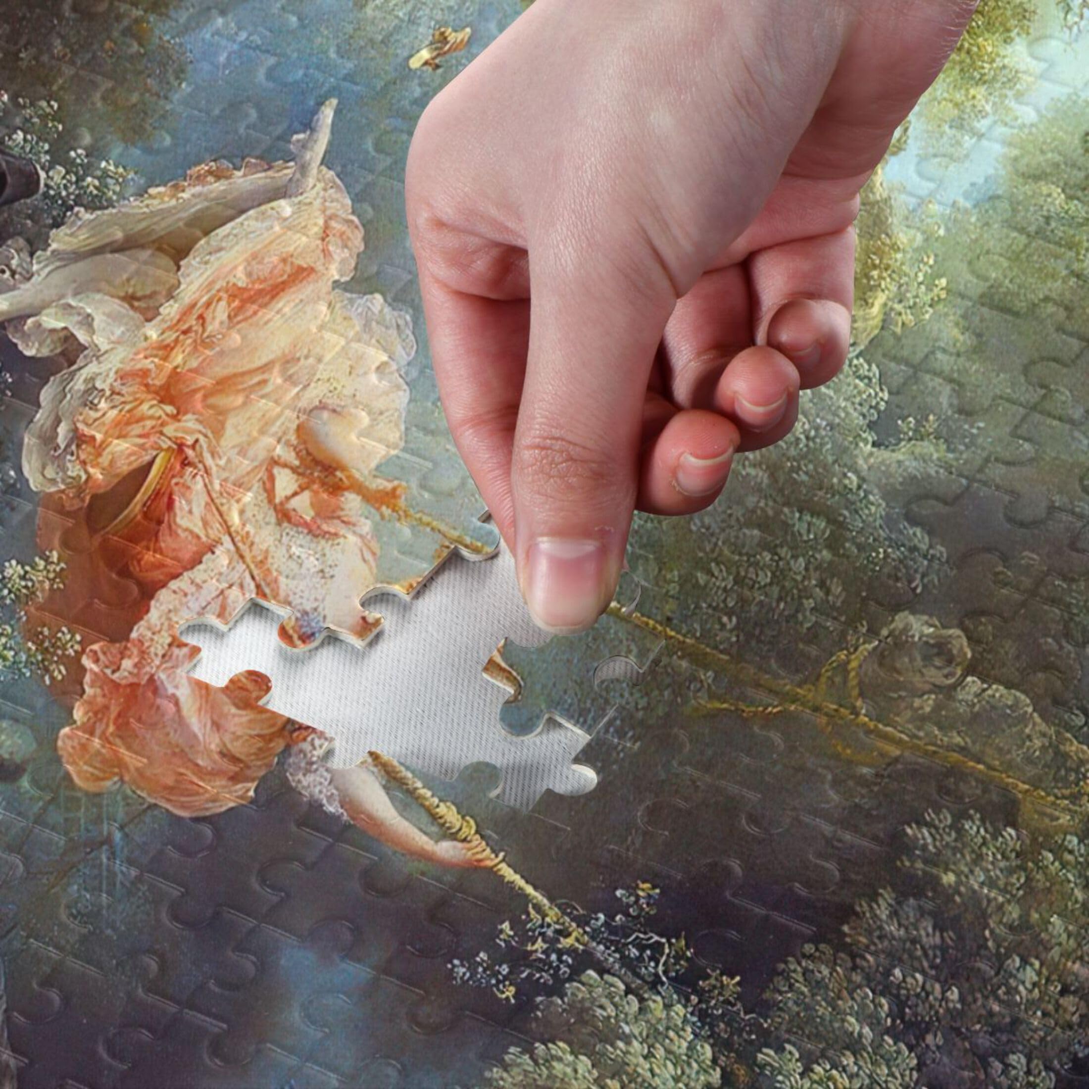 Amazon.com: Jean Honoré Fragonard Swing Painting Jigsaw Puzzle 500