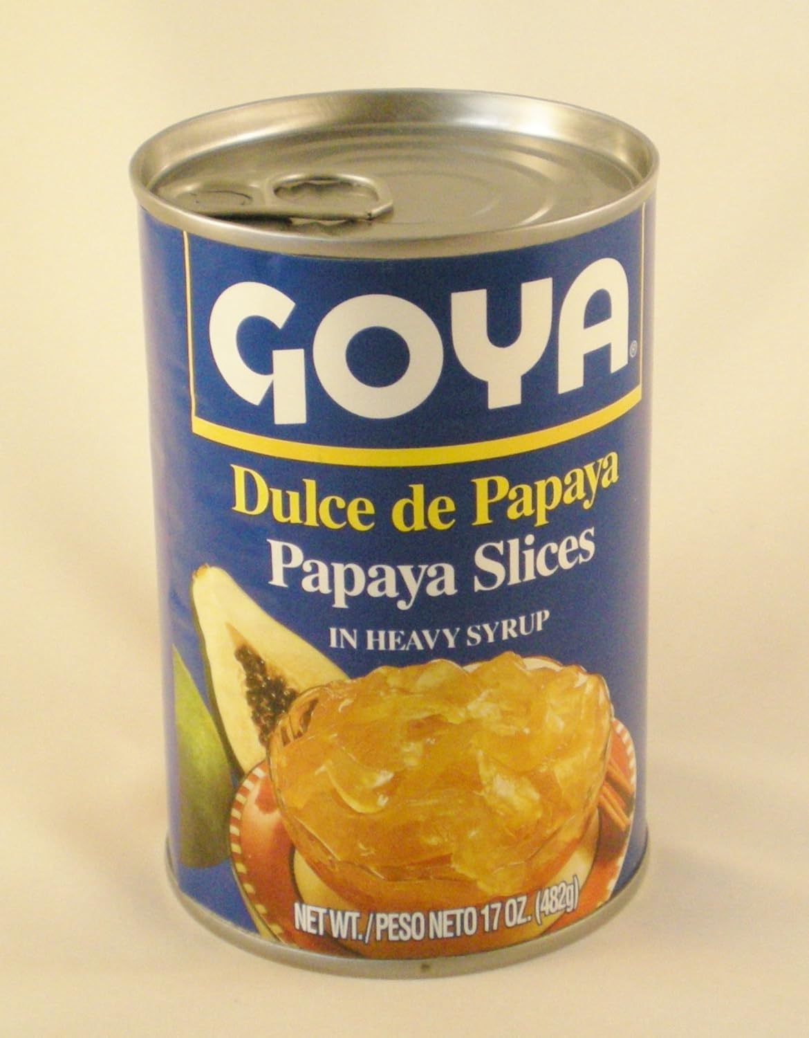 Goya Dulce de Papaya (rodajas de papaya en jarabe pesado