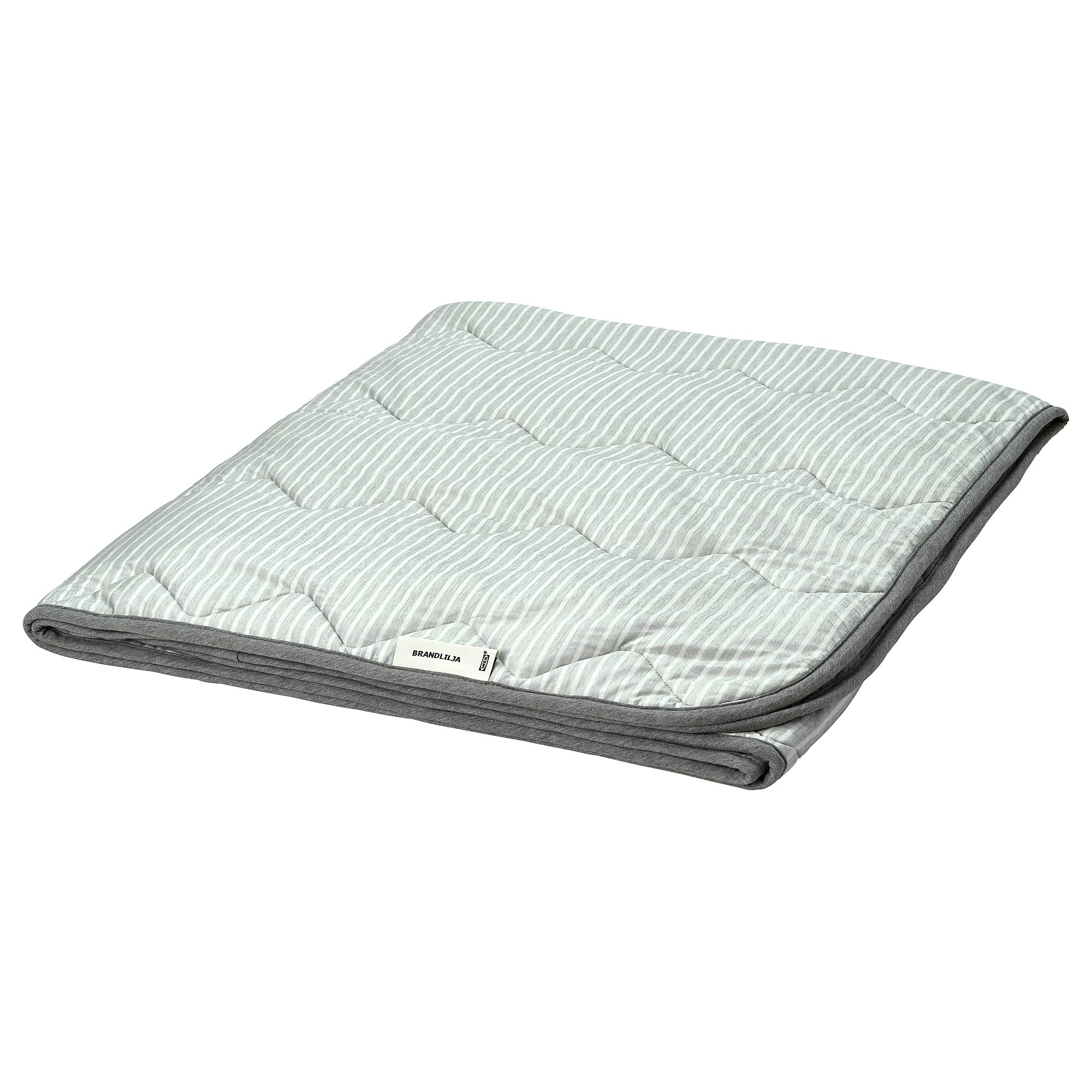 Couette cool Brandlilja thermorégulatrice grise 150 x 200