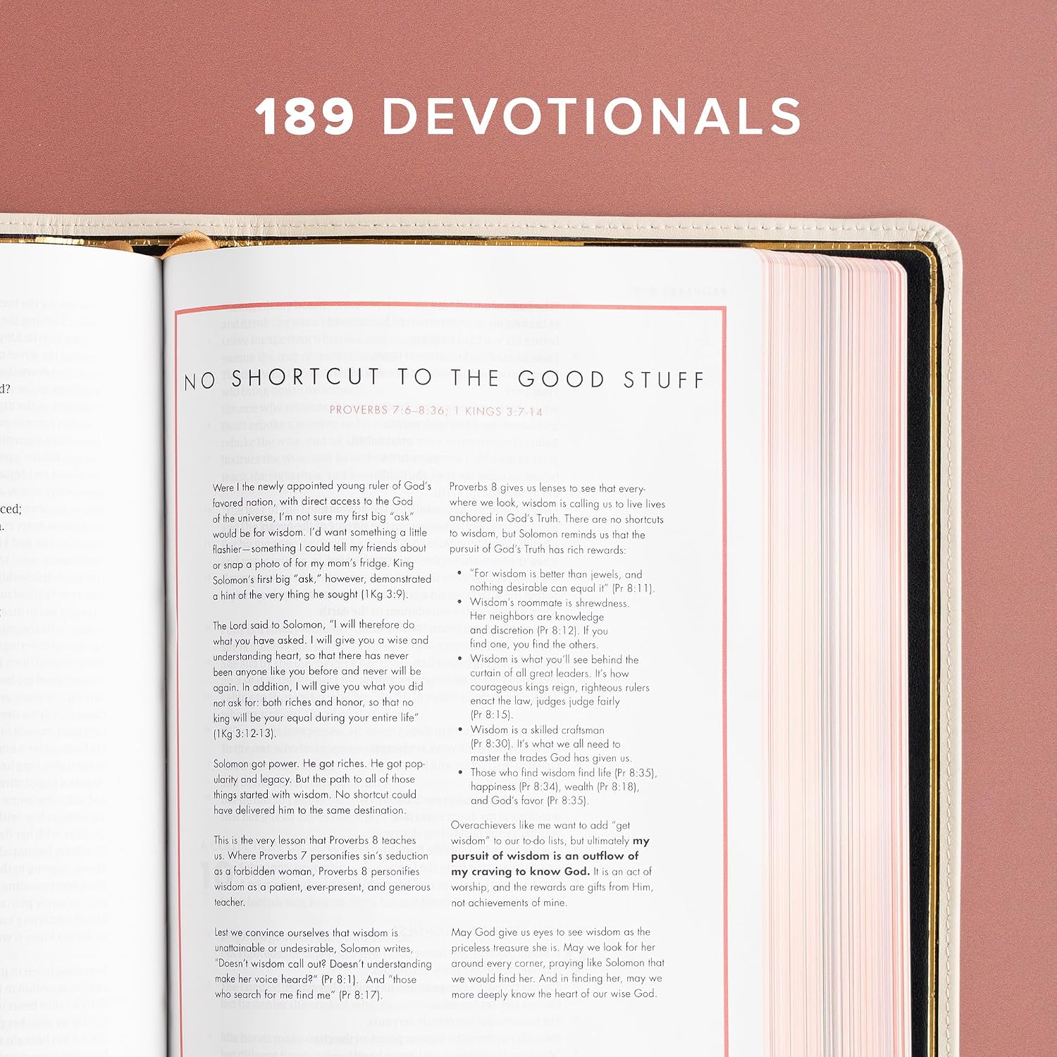 CSB She Reads Truth Bible, Holman Handcrafted Collection, Blonde Premium Calfskin, Black Ltr, Color, Wide Margins, Journaling Space, Devotionals, Reading Plans, Timelines, Charts, Maps, Single-Column